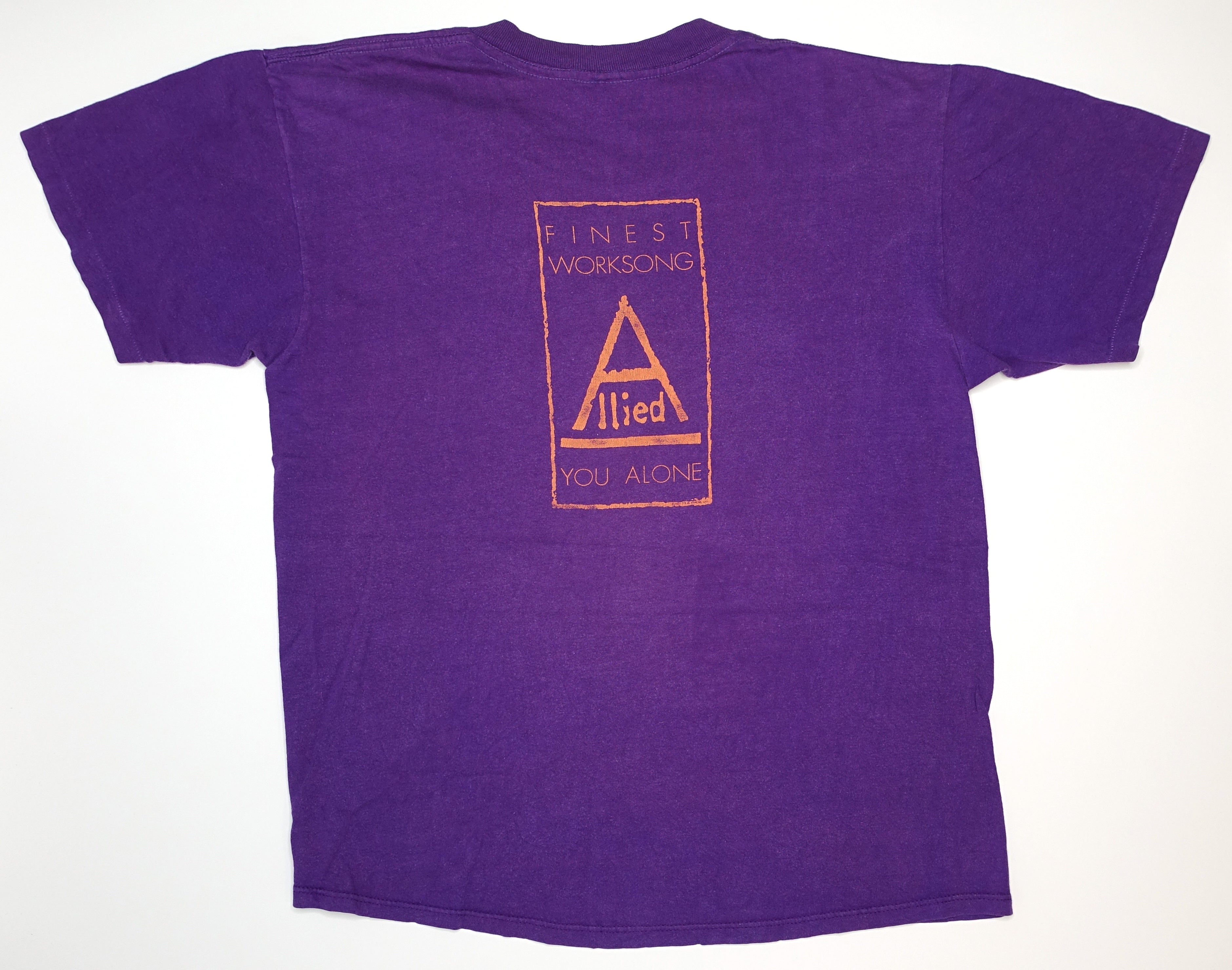 R.E.M. – Allied Finest Worksong Document 1987 Tour Shirt Size XL