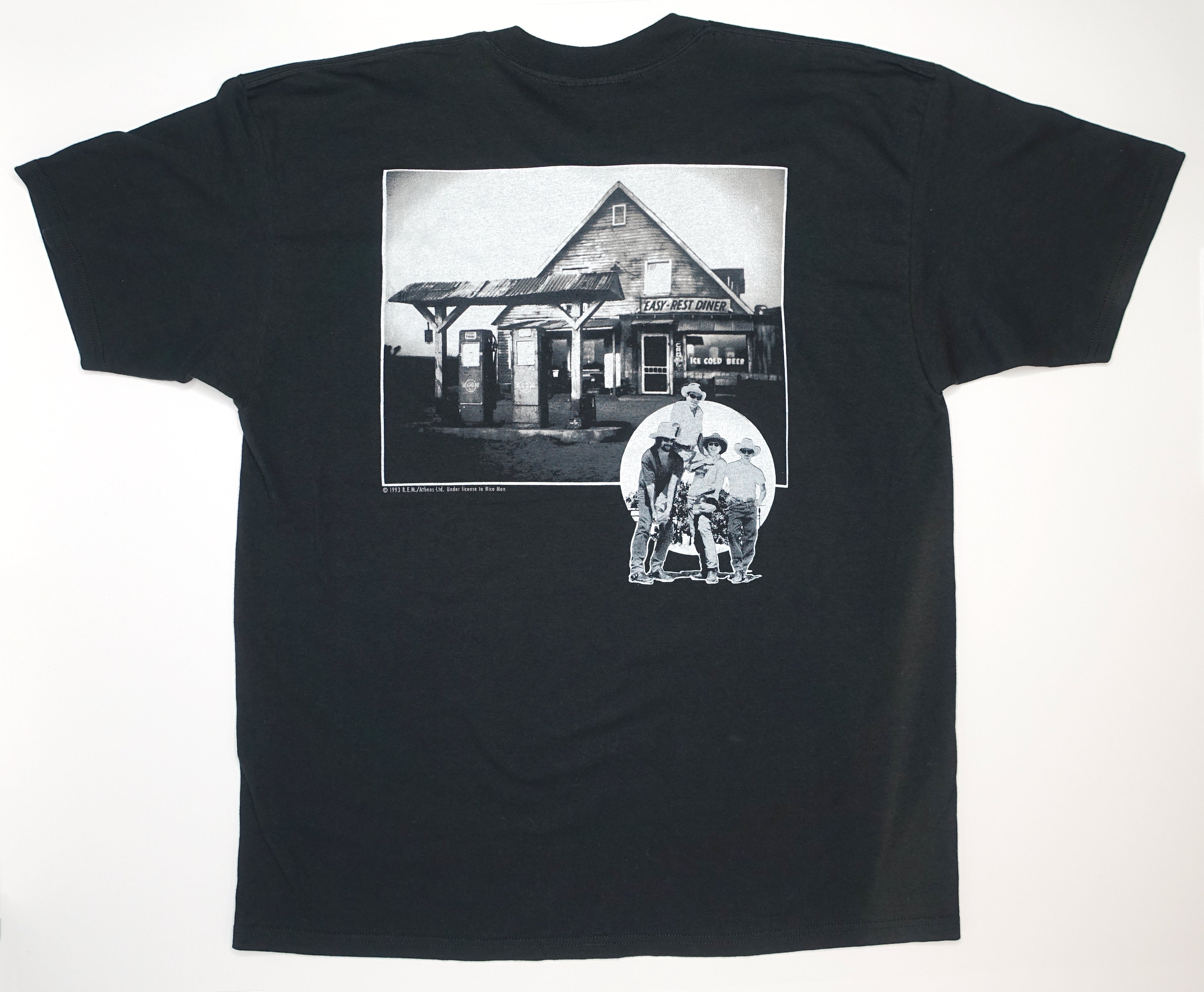 R.E.M. – Gas Station Automatic For The People 1993 (Lee) Tour Shirt Size XL