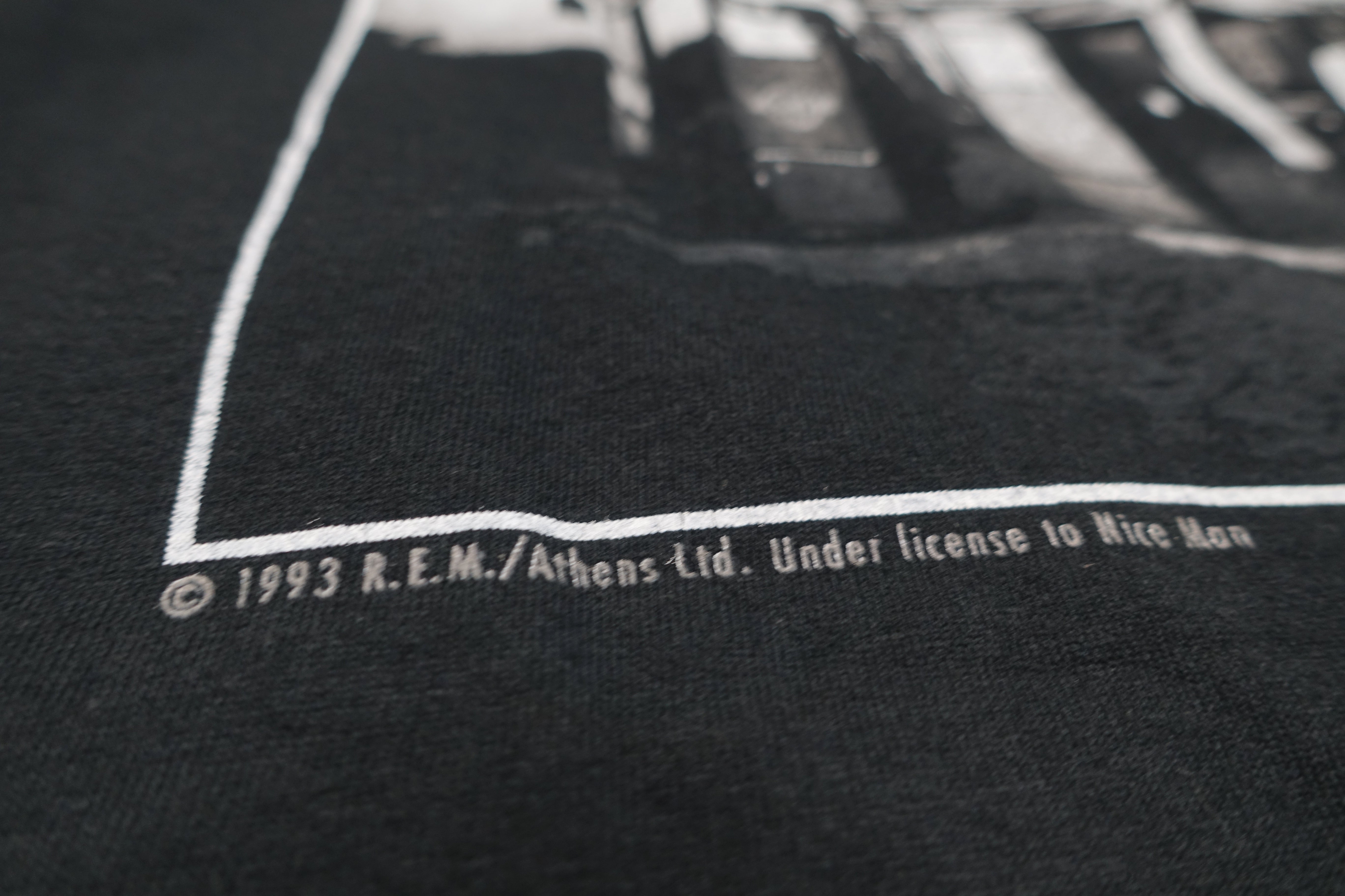 R.E.M. – Gas Station Automatic For The People 1993 (Lee) Tour Shirt Size XL