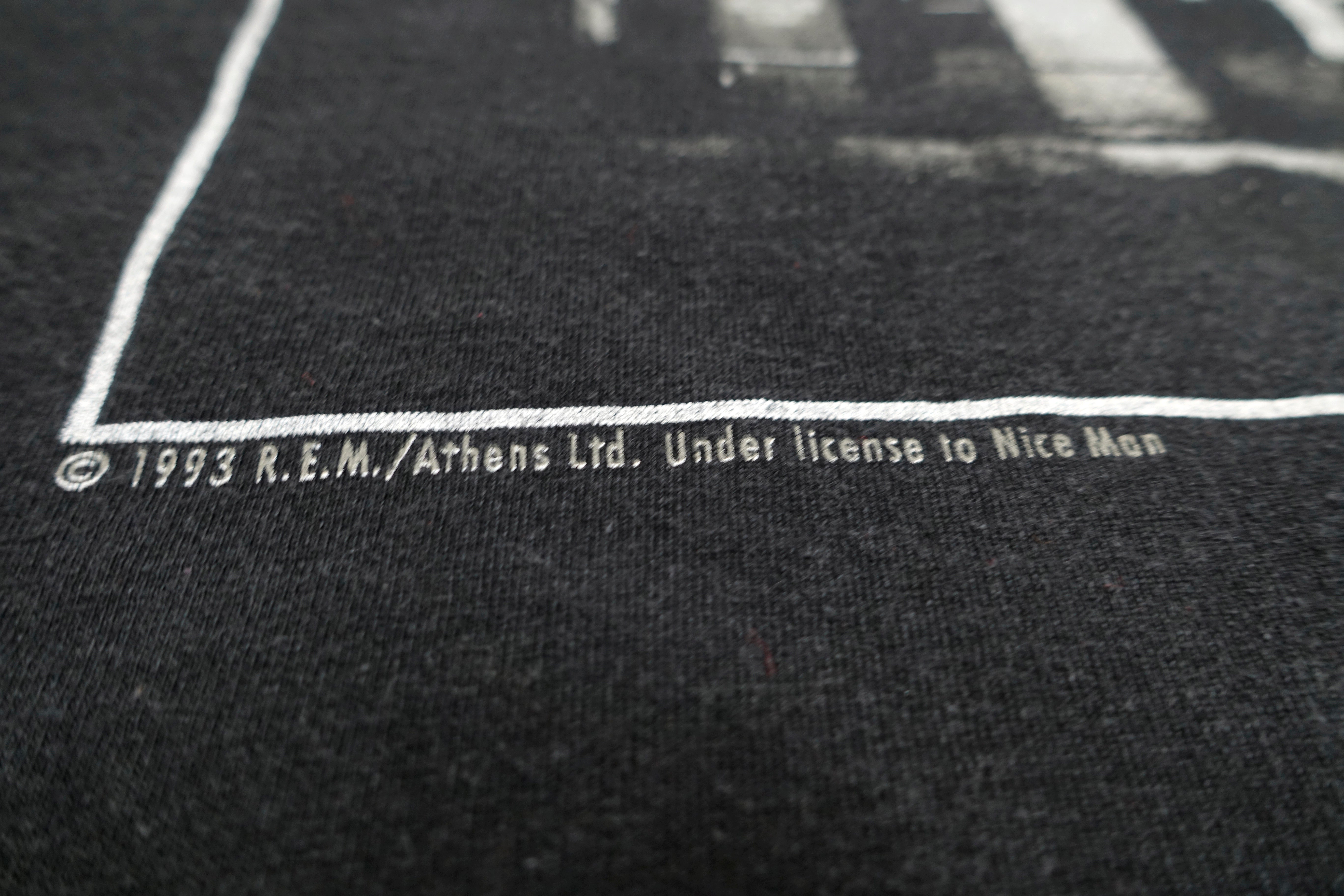 R.E.M. – Gas Station Automatic For The People 1993 Tour Shirt Size XL