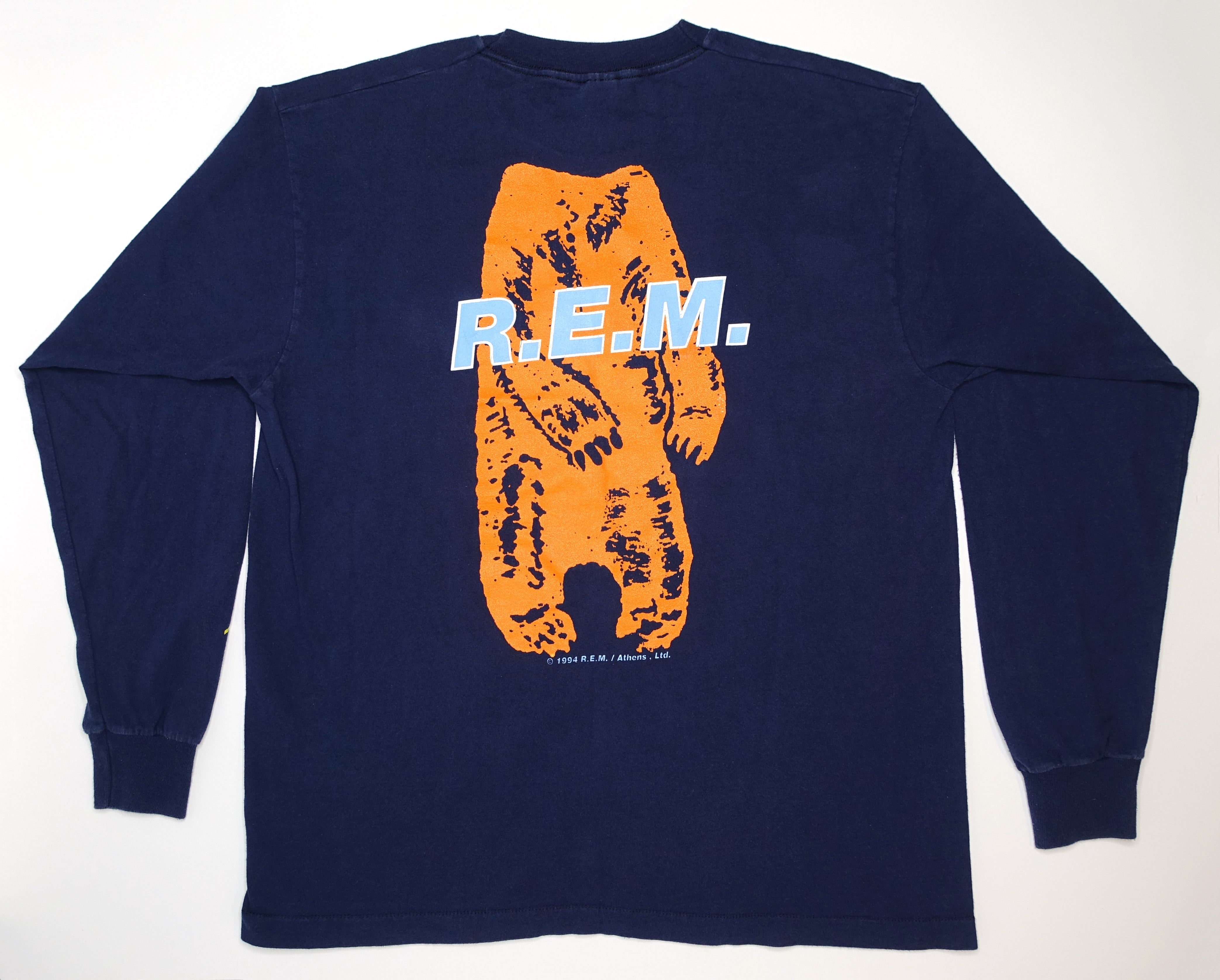 R.E.M. – Monster 1994 Long Sleeve Tour Shirt Size XL