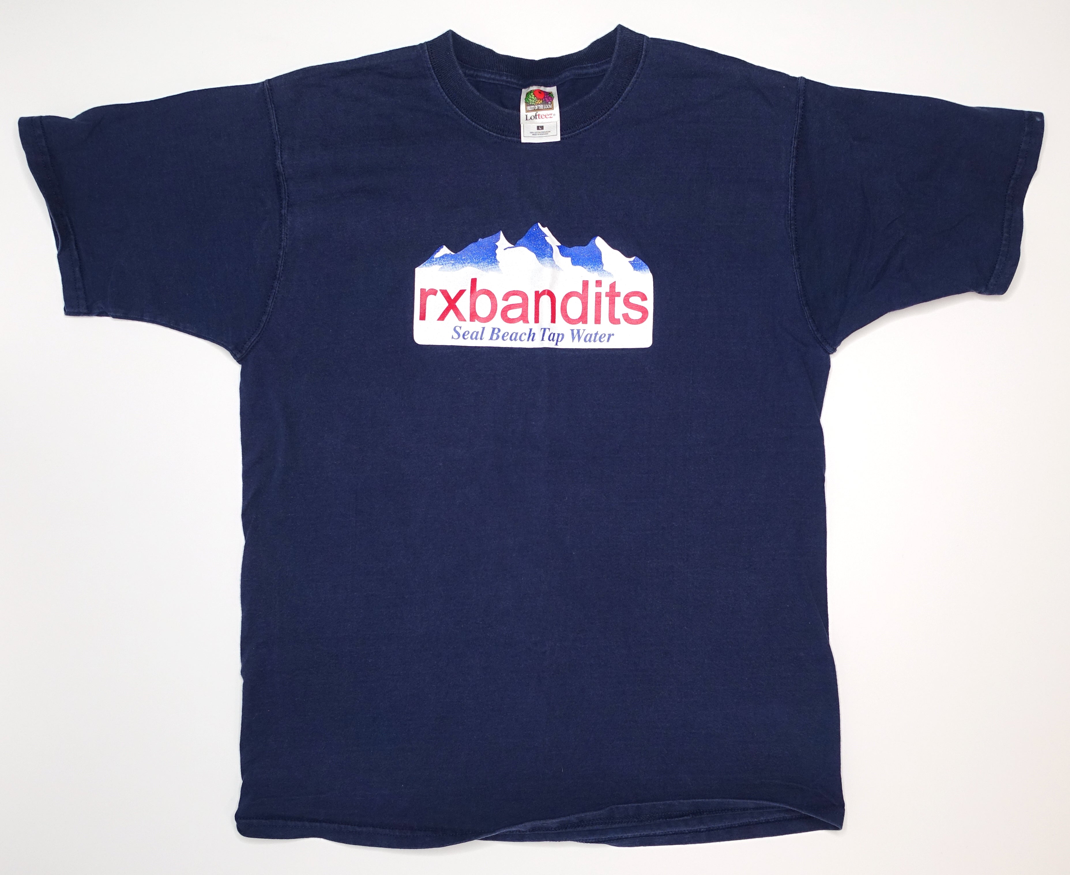 RX Bandits – Seal Beach Tap Water 2001 Tour Shirt Size Large