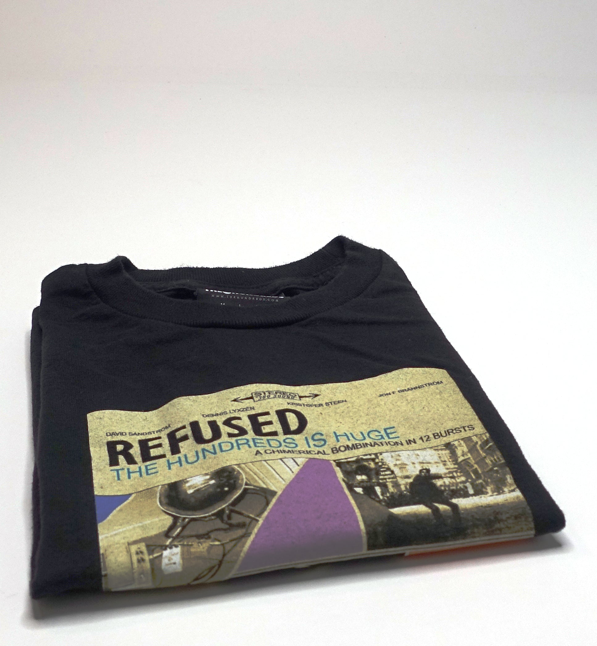 Refused - The Shape Of Punk To Come / the Hundreds Collab Tour Shirt Size Small