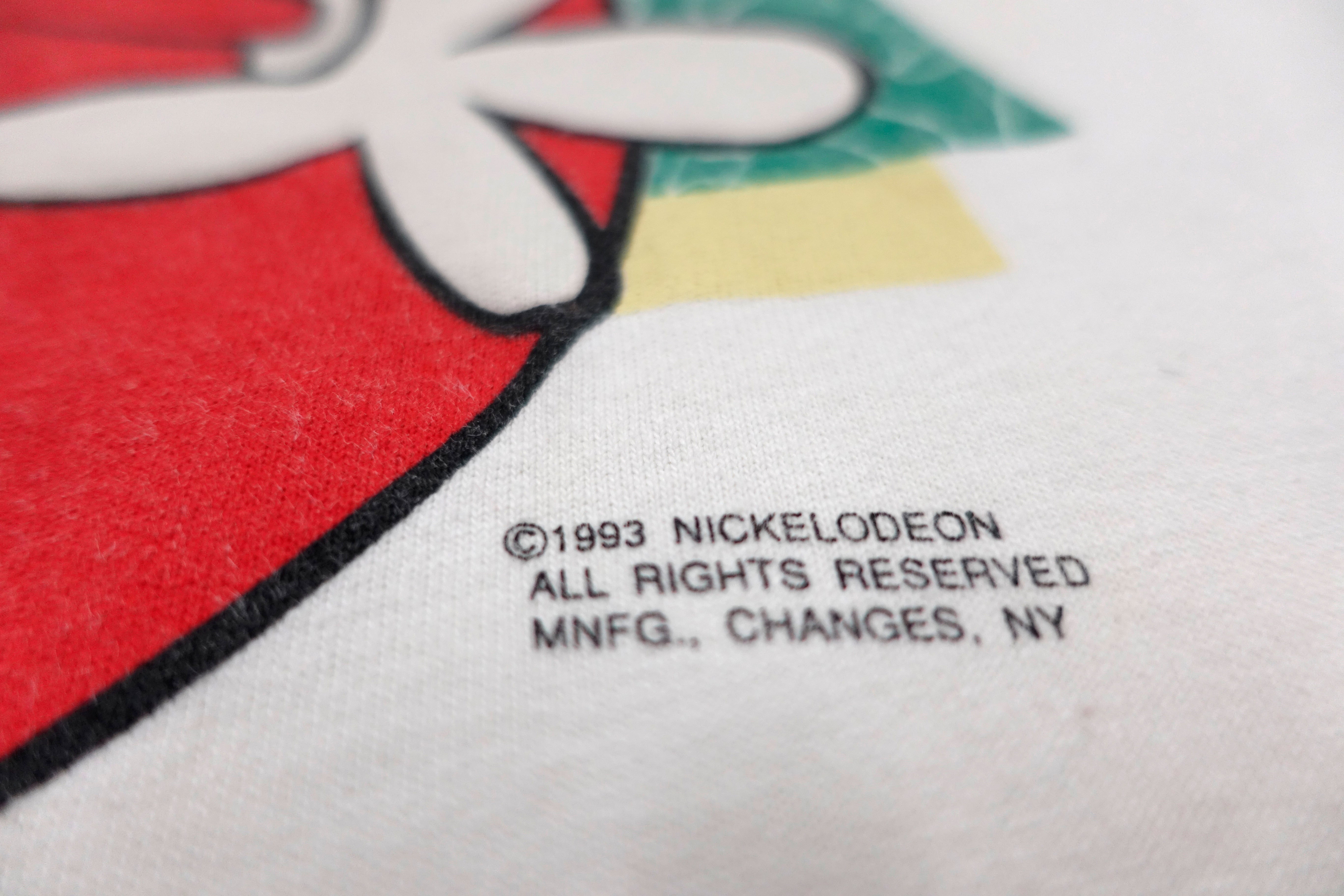 Ren & Stimpy - Cartoons Will Ruin your Mind ©1993 Shirt Size Large