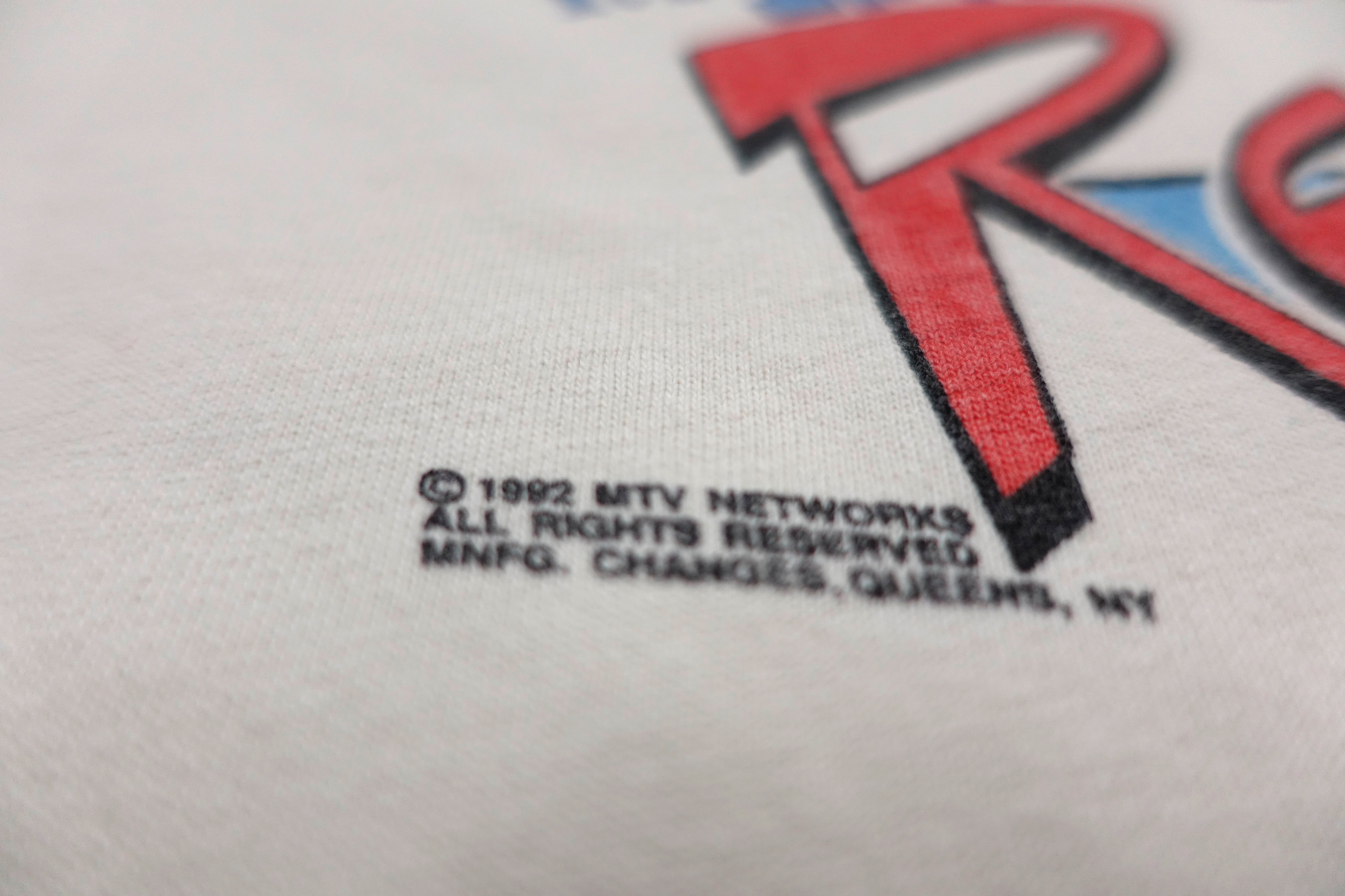 Ren & Stimpy - Don't Touch That Dial ©1992 Shirt Size XL