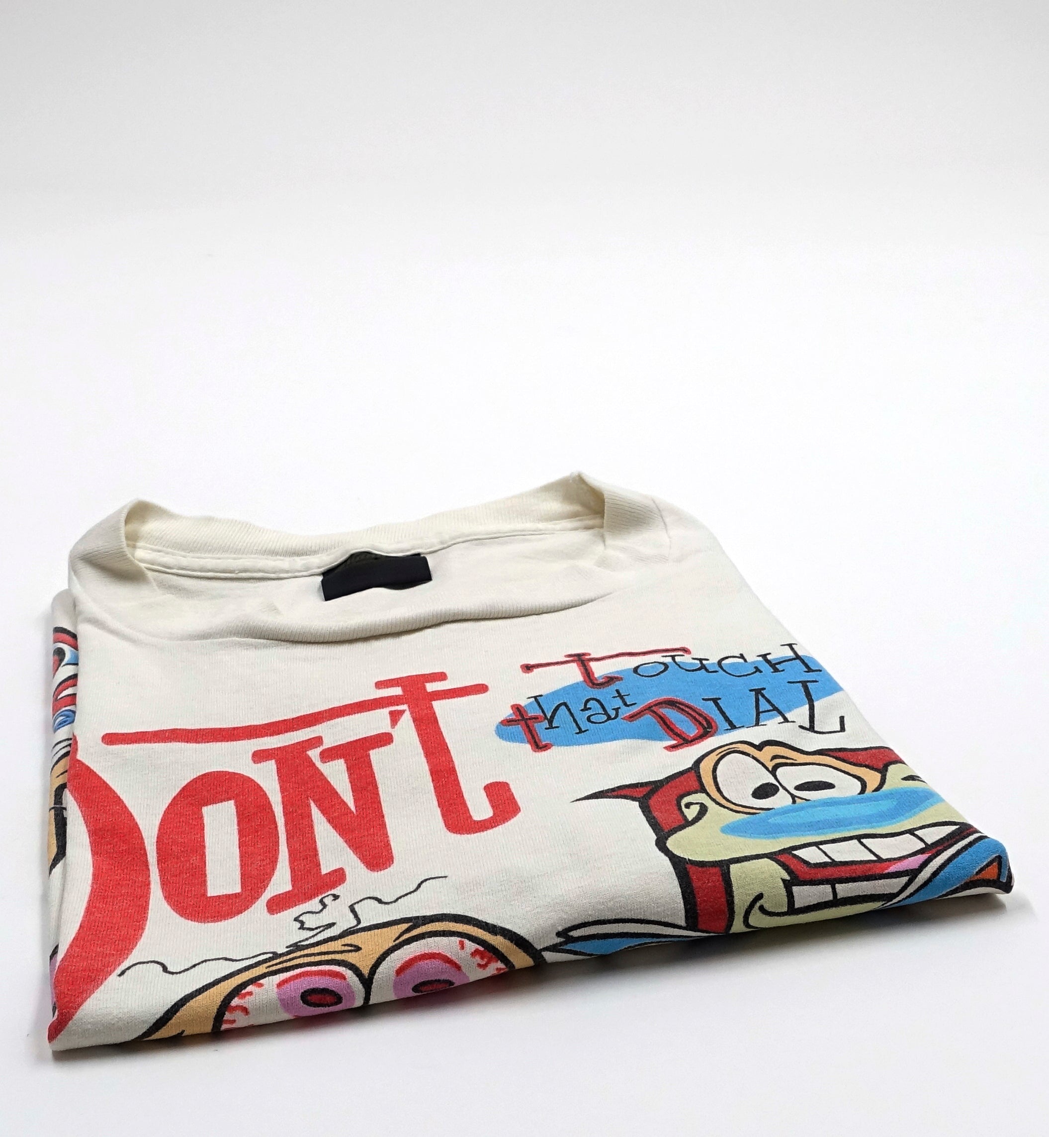 Ren & Stimpy - Don't Touch That Dial ©1992 Shirt Size XL