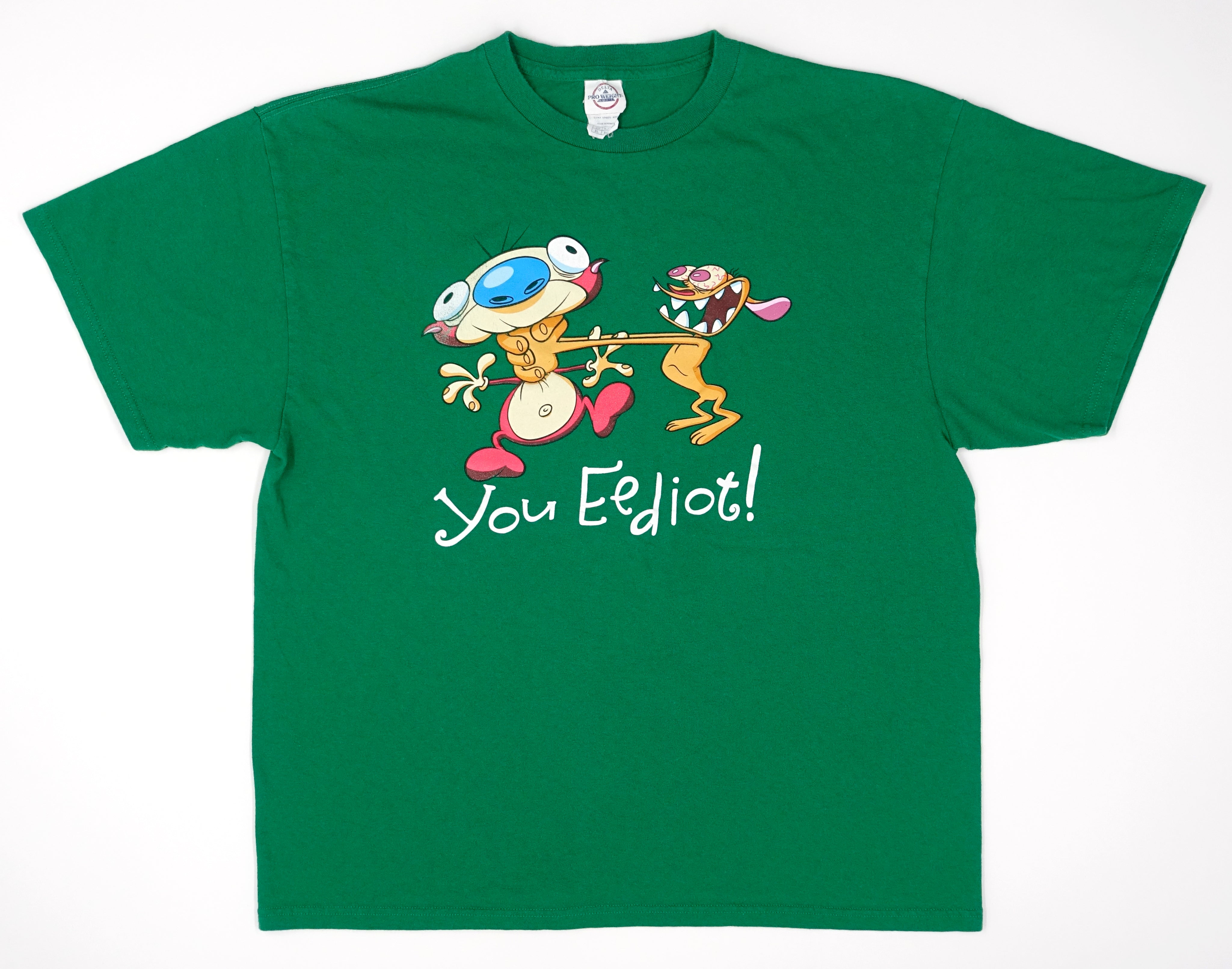 Ren & Stimpy - You Eeediot! ©2011 Shirt Size XL