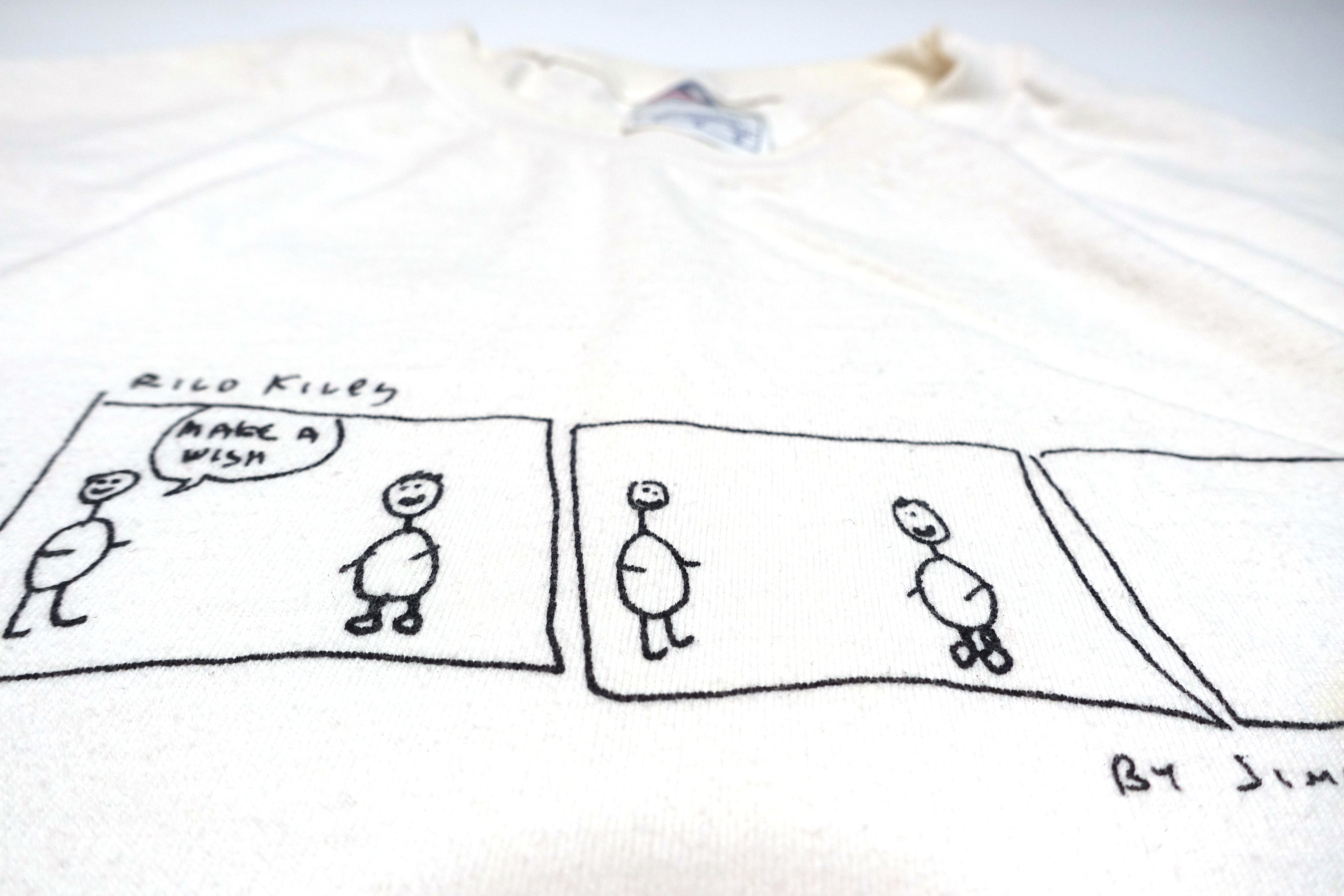Rilo Kiley – (ORIGINAL) Make A Wish by Jimmy Tamborello 2002 Tour Shirt Size Large