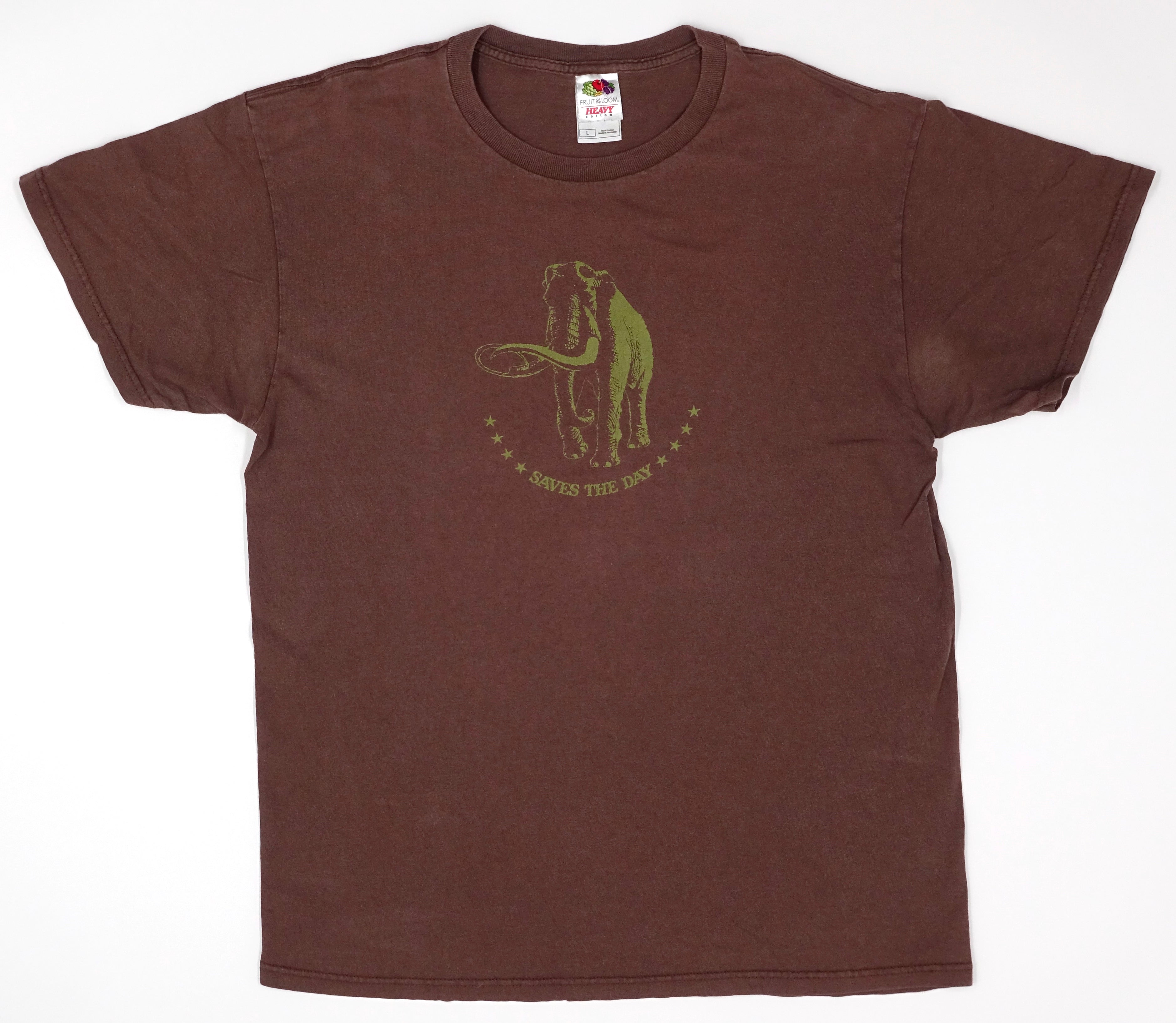 Saves The Day - Wooly Mammoth Tour Shirt Size Large