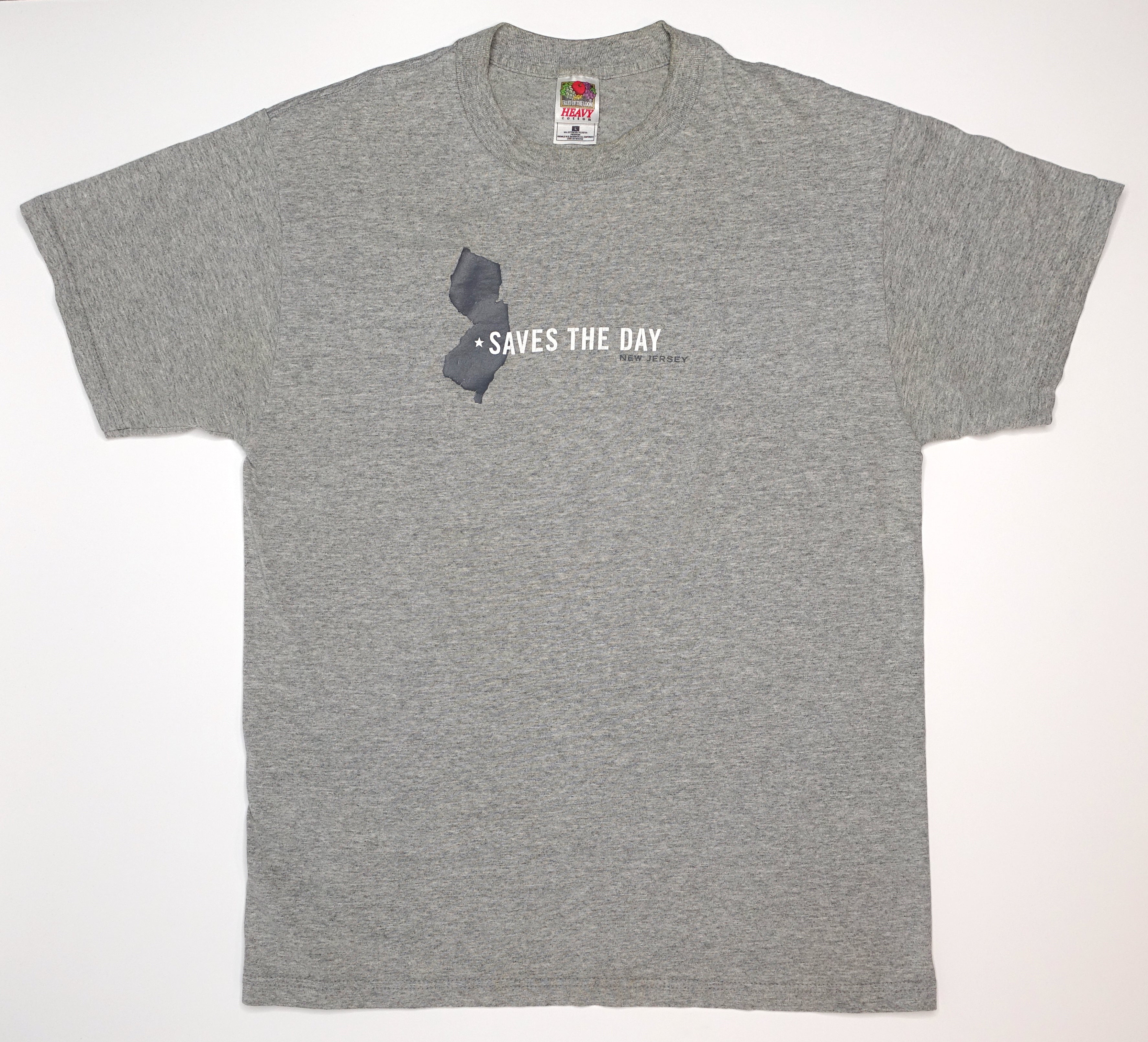 Saves The Day - New Jersey Late 90's Early 00's Tour Shirt Size Large