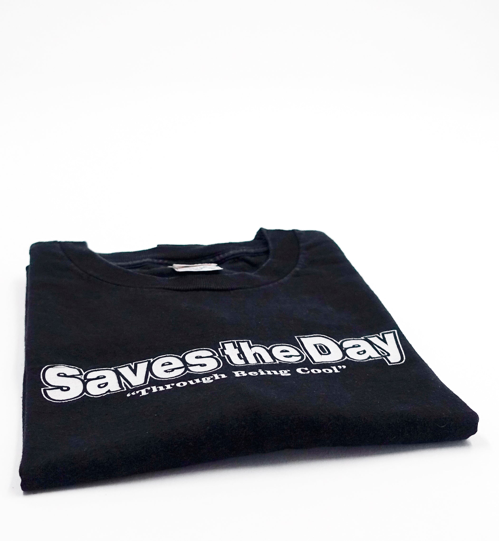 Saves The Day - Through Being Cool 1999 Tour Shirt Size Large