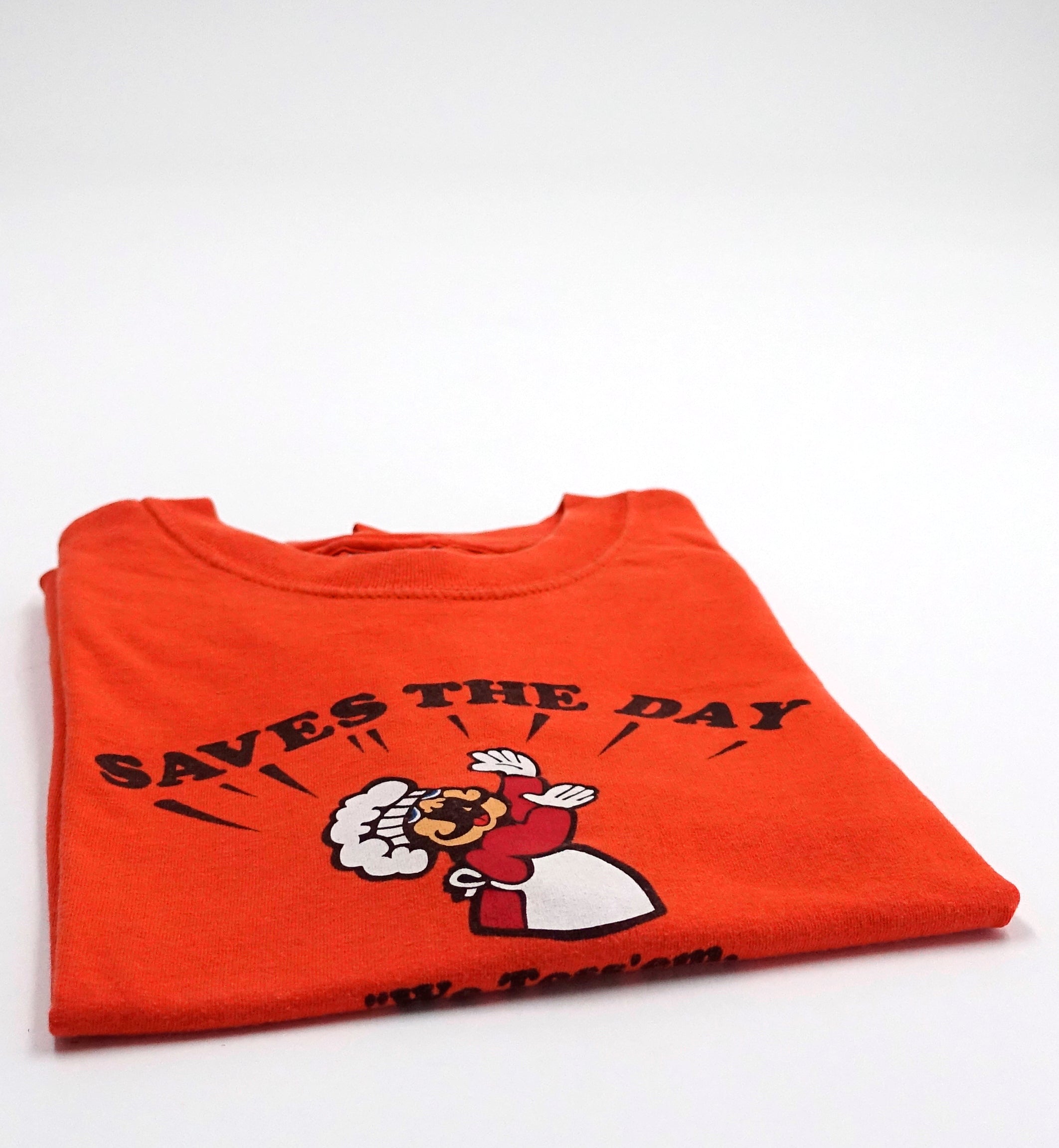 Saves The Day - We Toss' Em, They're Awesome Tour Shirt Size Medium