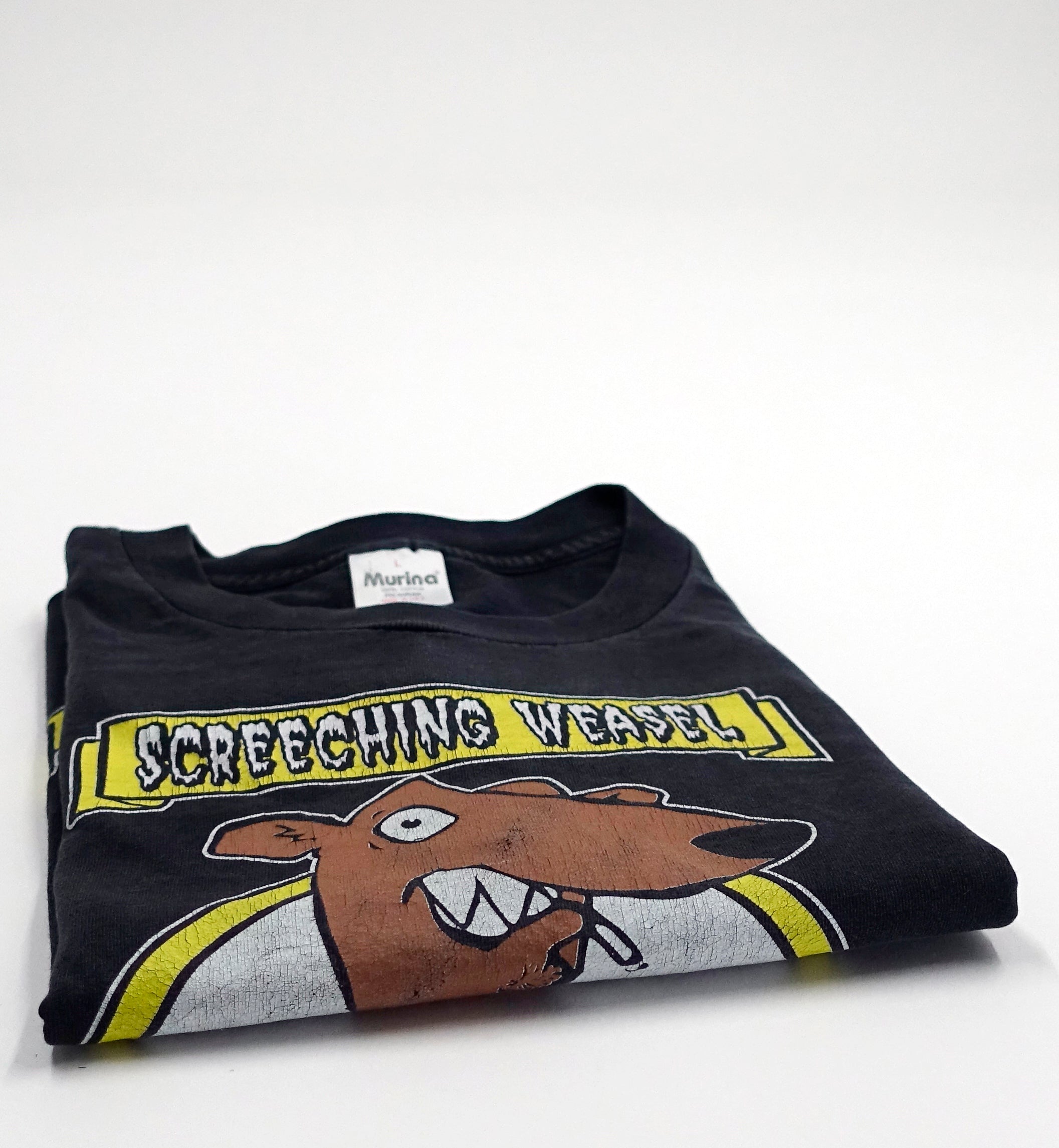 Screeching Weasel – Bark Like A Dog 1996 World Tour Long Sleeve Shirt Size Large