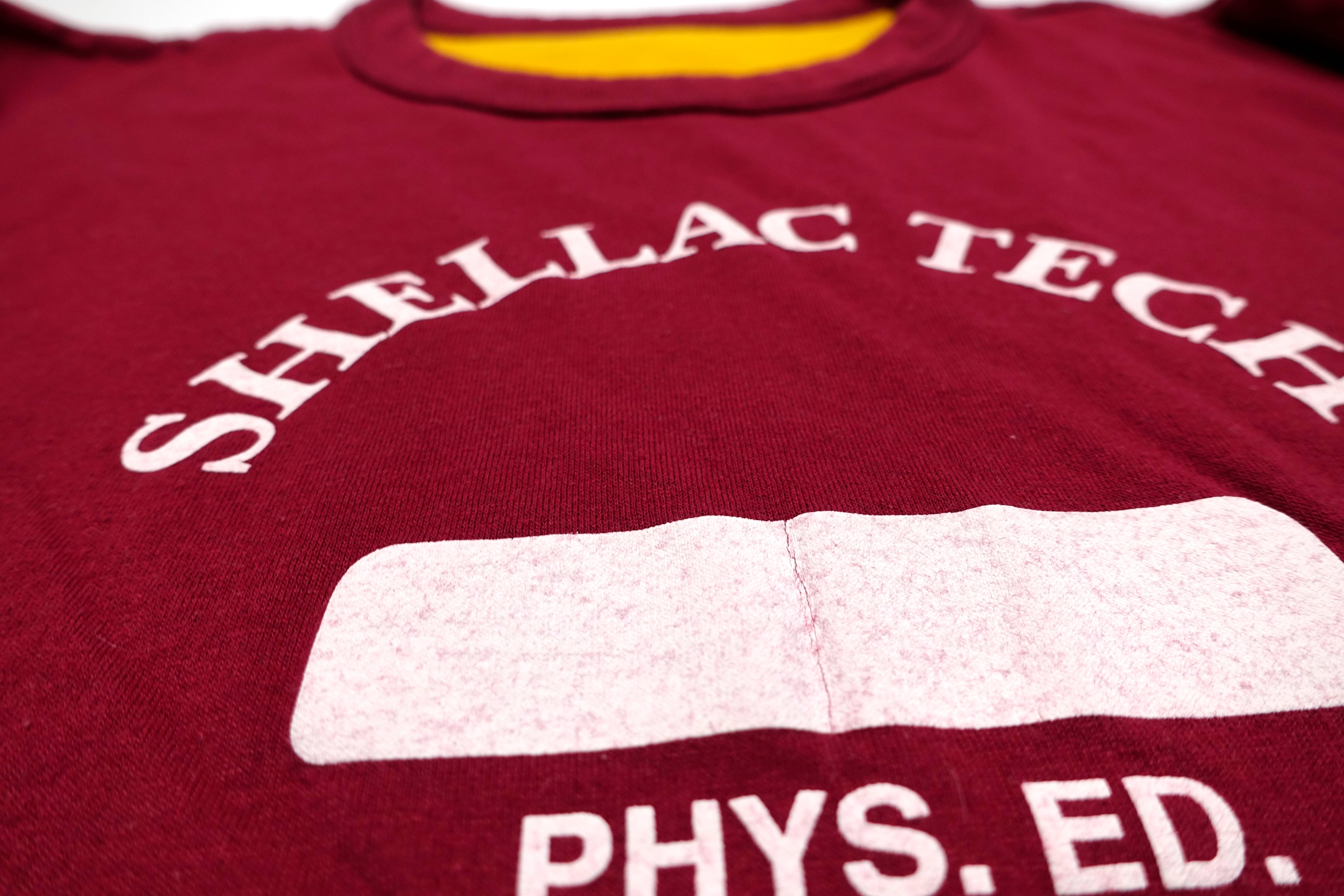 Shellac - Shellac Tech Physical Education Reversable Tour Shirt Size XL