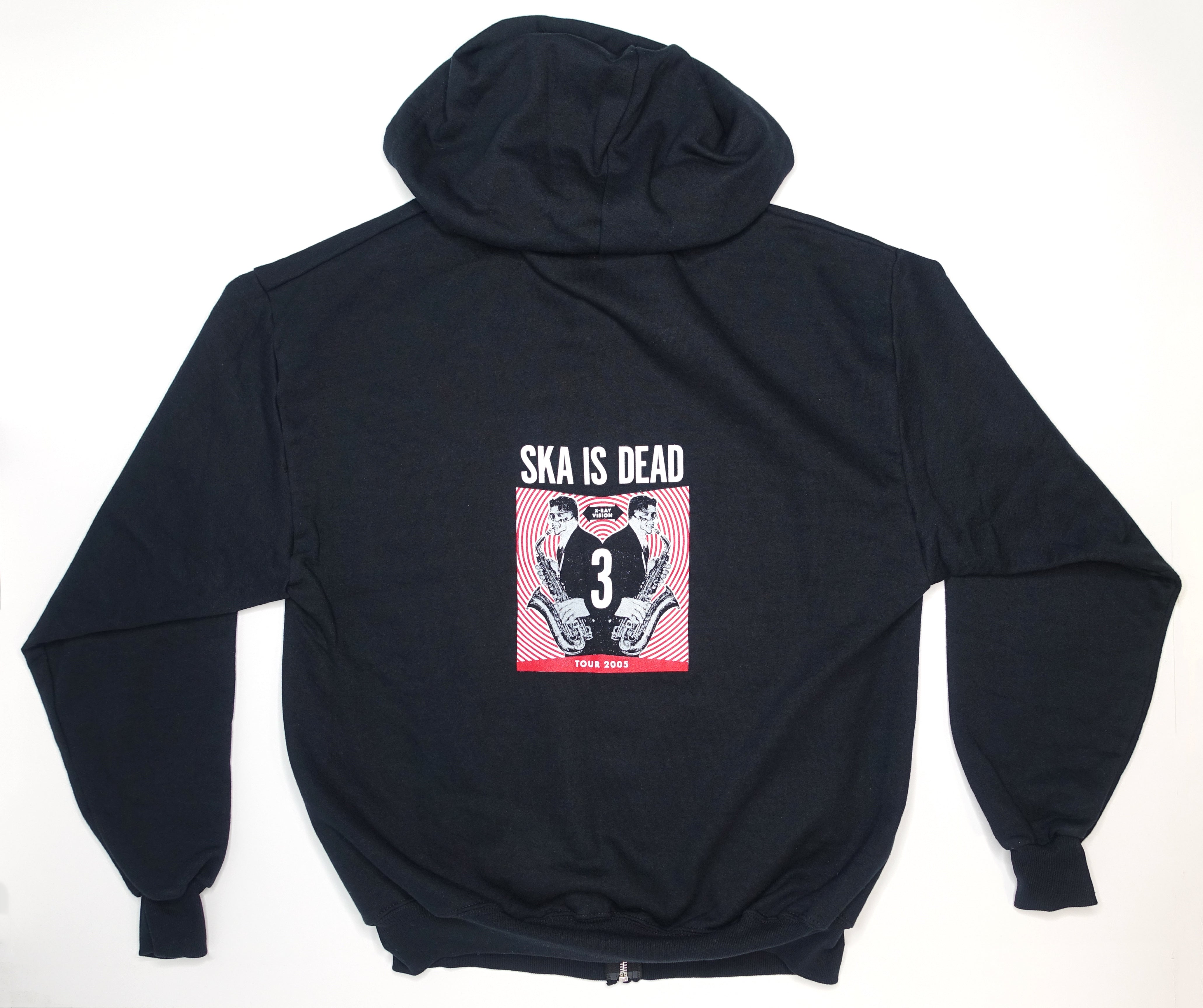 Ska Is Dead 3 – 2005 Tour Hooded Sweat Shirt Size Large