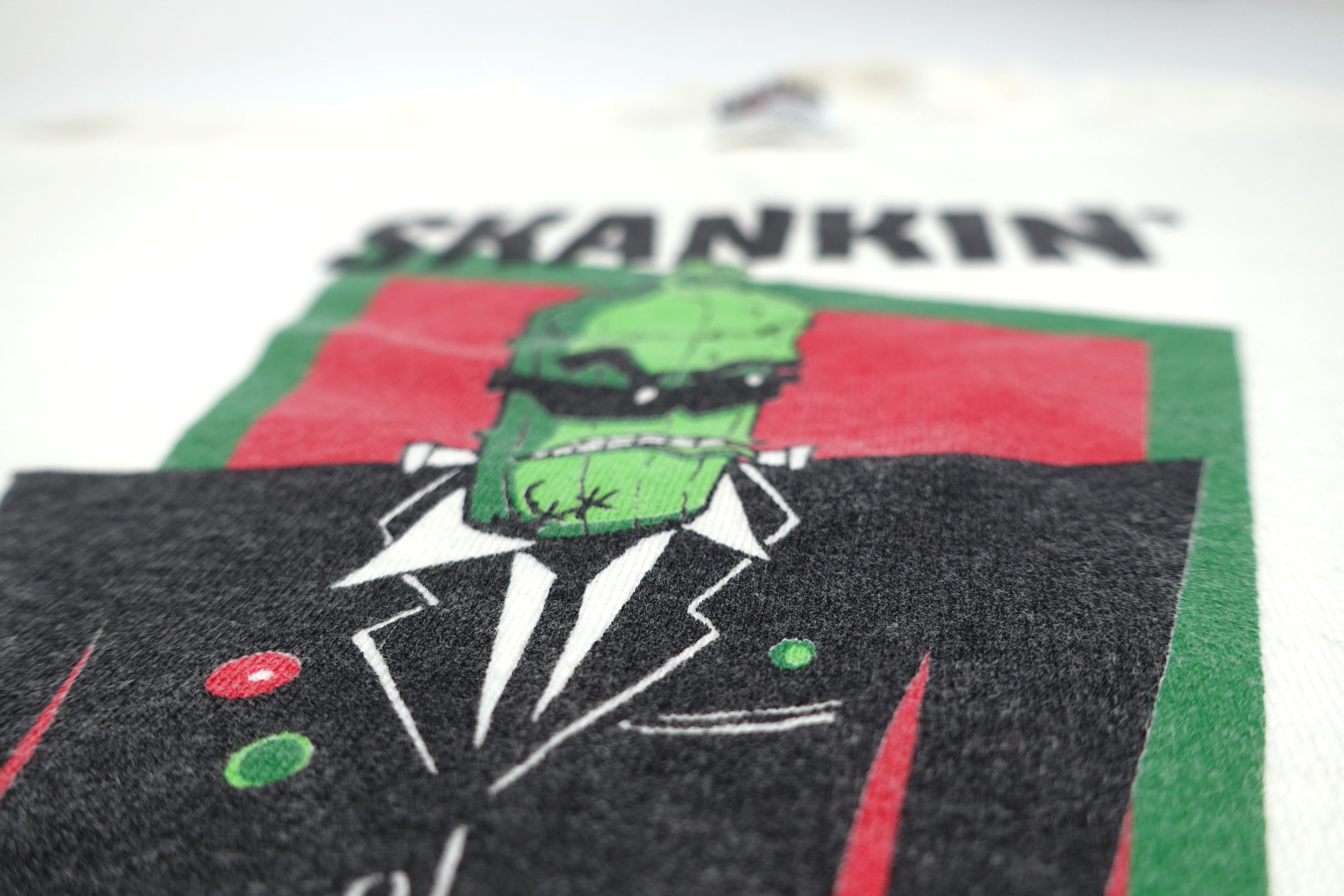 Skankin' Pickle – Two Tone Pickle 90's Tour Shirt Size Large
