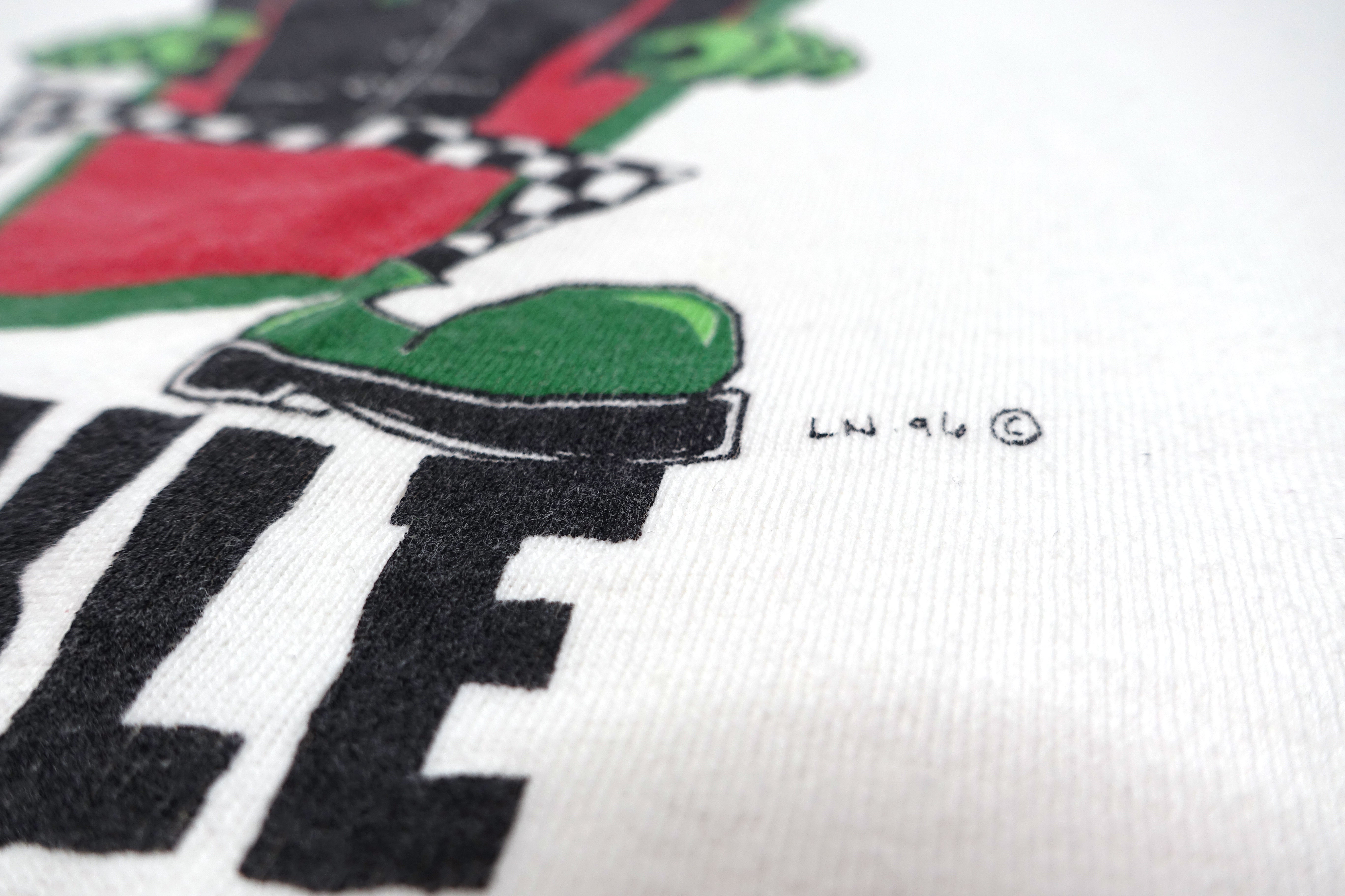 Skankin' Pickle – Two Tone Pickle 90's Tour Shirt Size Large