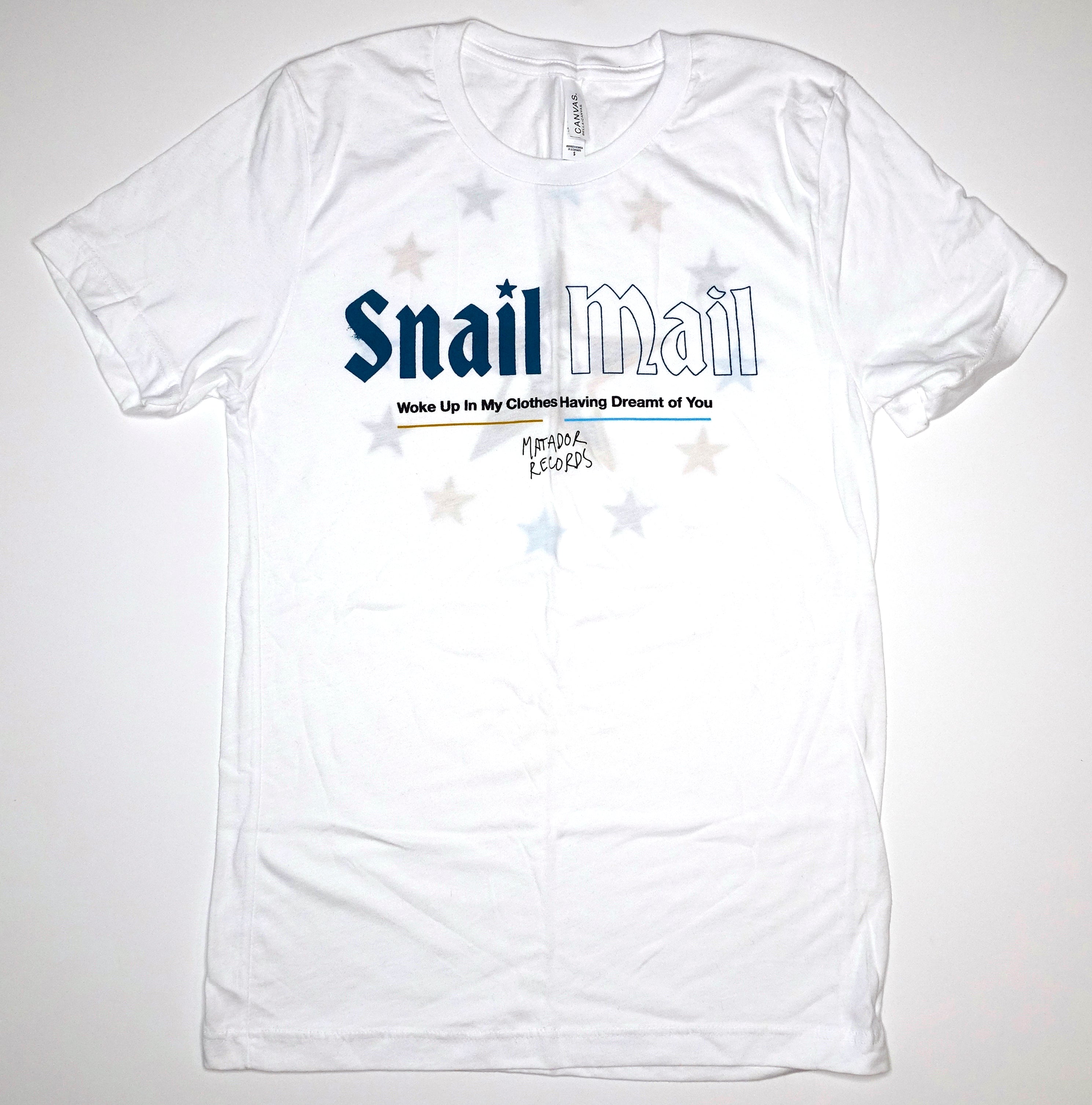 Snail Mail - Woke Up In My Clothes Having Dreamt Of You 2019 Tour Shirt Size Small