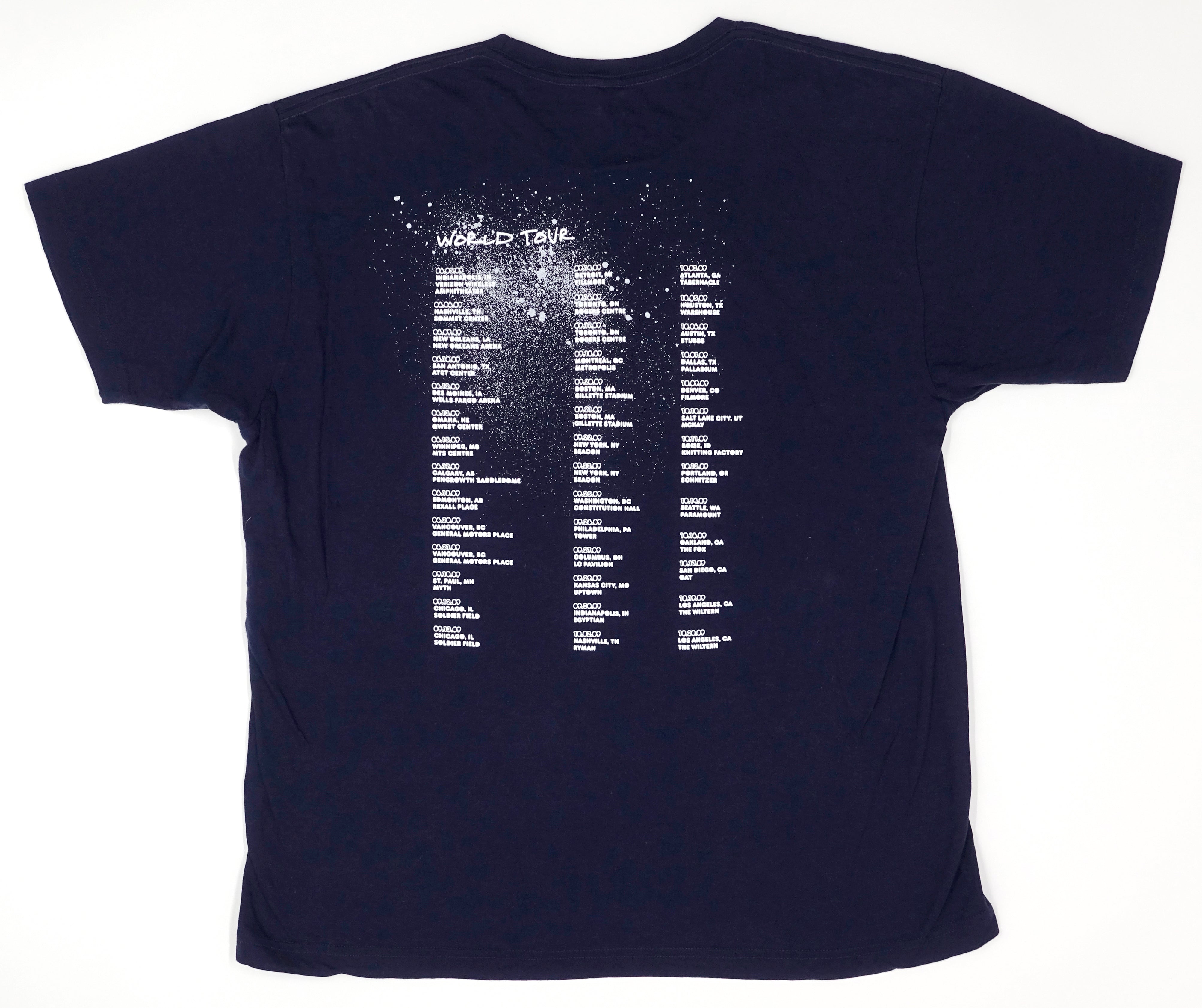 Snow Patrol – Taking Back the Cities 2009 World Tour Shirt Size Large