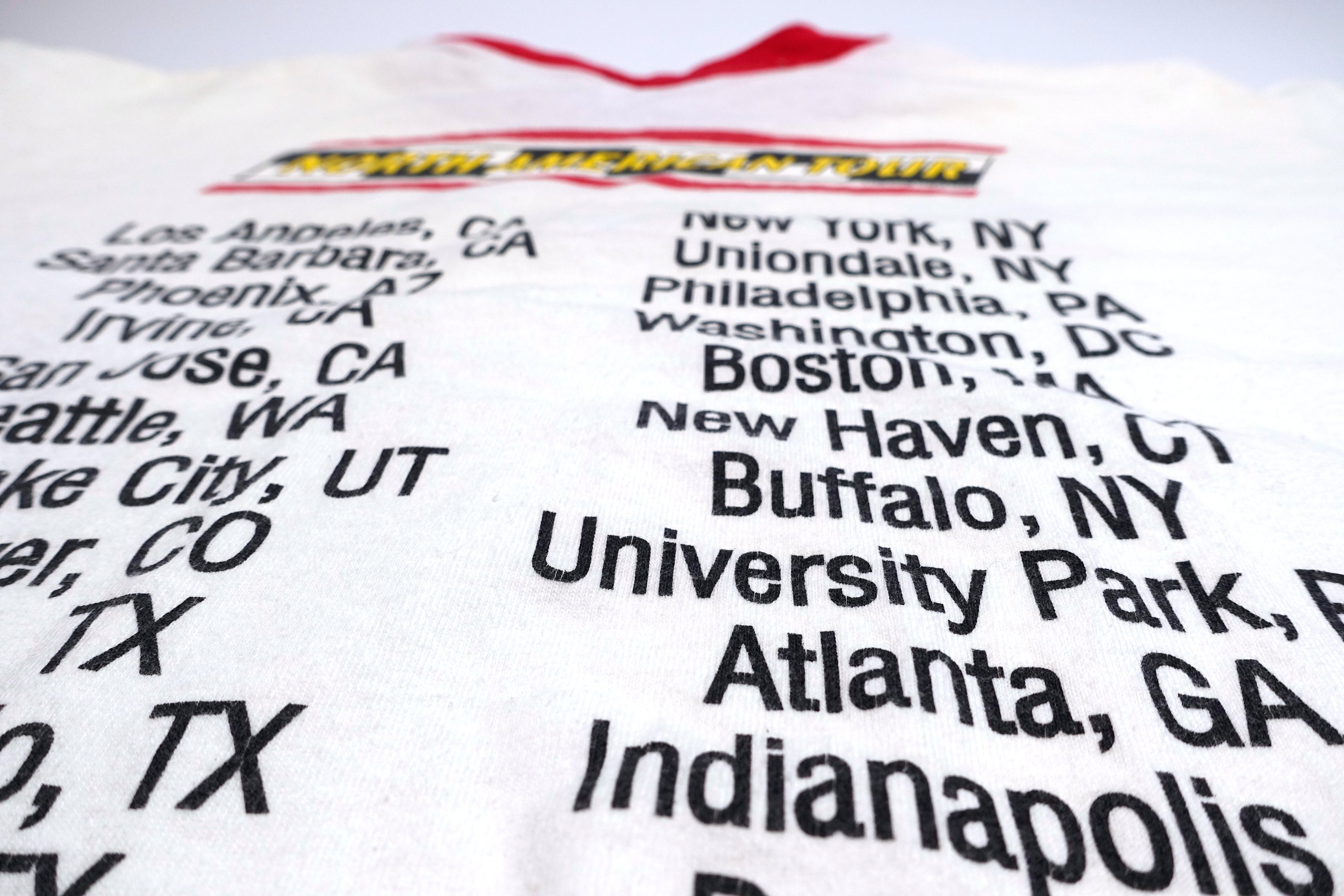 Stone Temple Pilots - Tiny Music... Songs from the Vatican Gift Shop North American 1996 US Tour Shirt Size Large