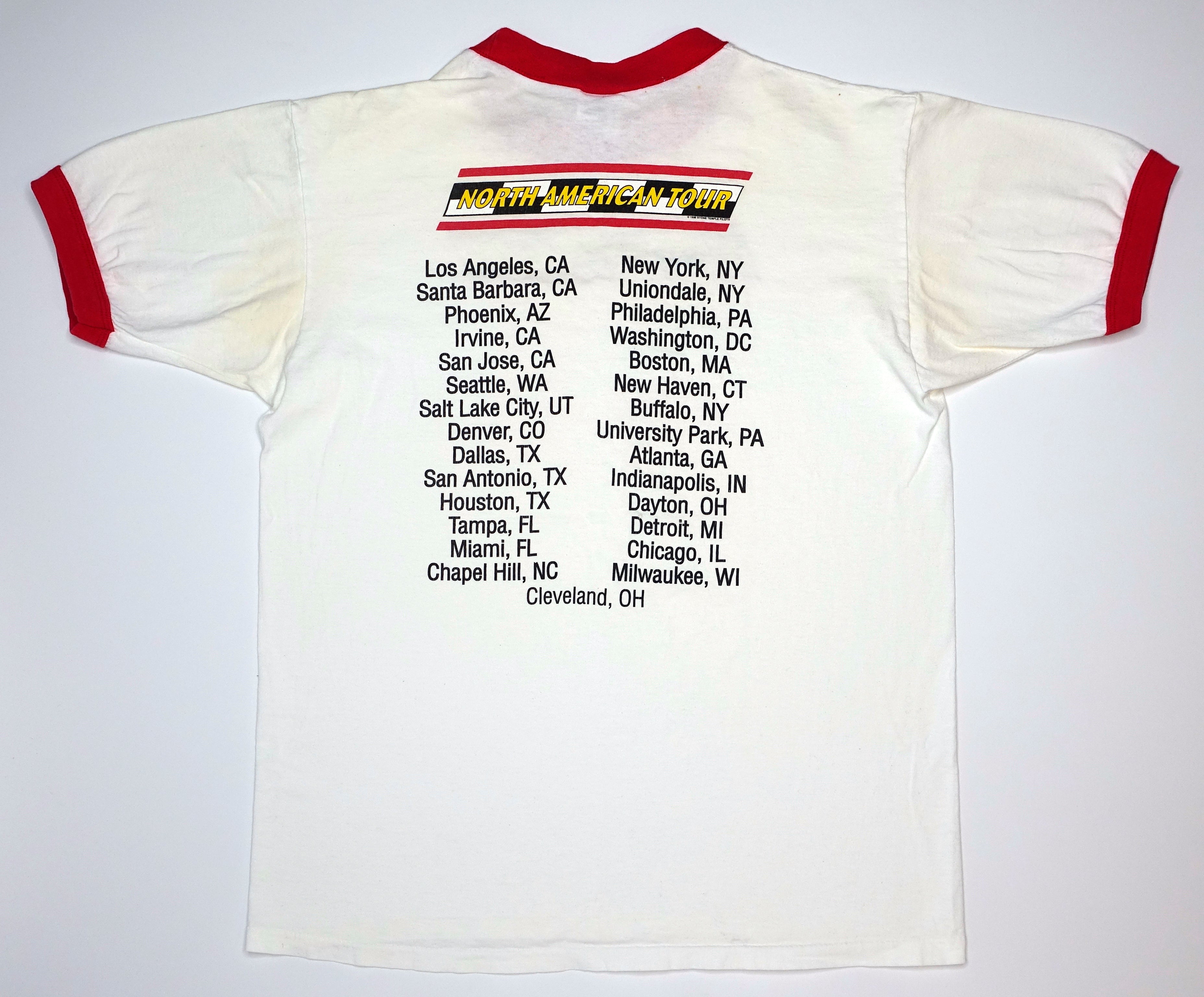 Stone Temple Pilots - Tiny Music... Songs from the Vatican Gift Shop North American 1996 US Tour Shirt Size Large