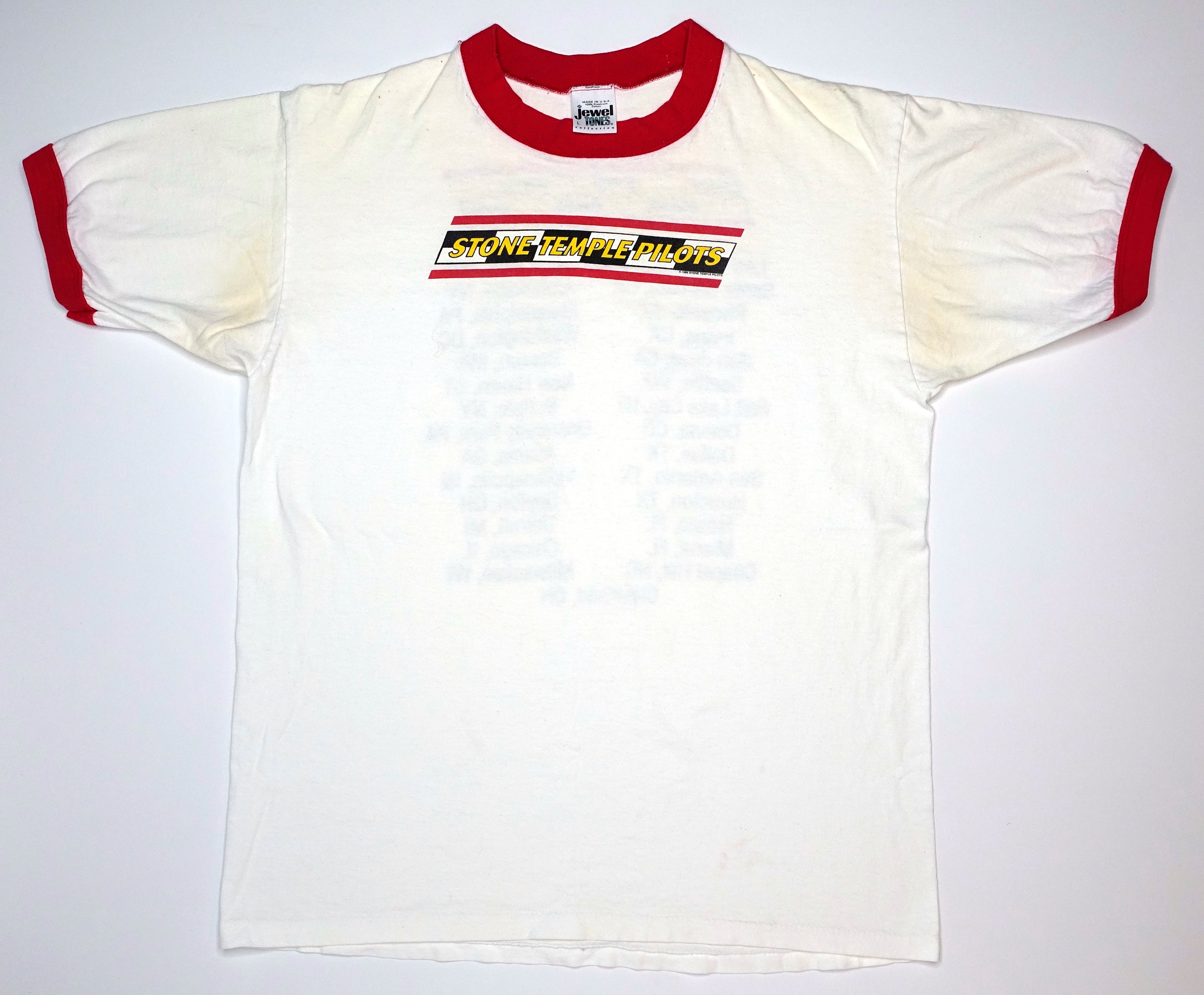 Stone Temple Pilots - Tiny Music... Songs from the Vatican Gift Shop North American 1996 US Tour Shirt Size Large