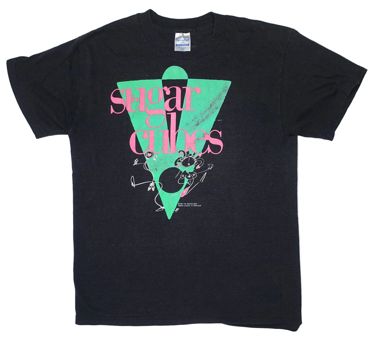 Sugarcubes - Life's Too Good 1988 Tour Shirt Size Large
