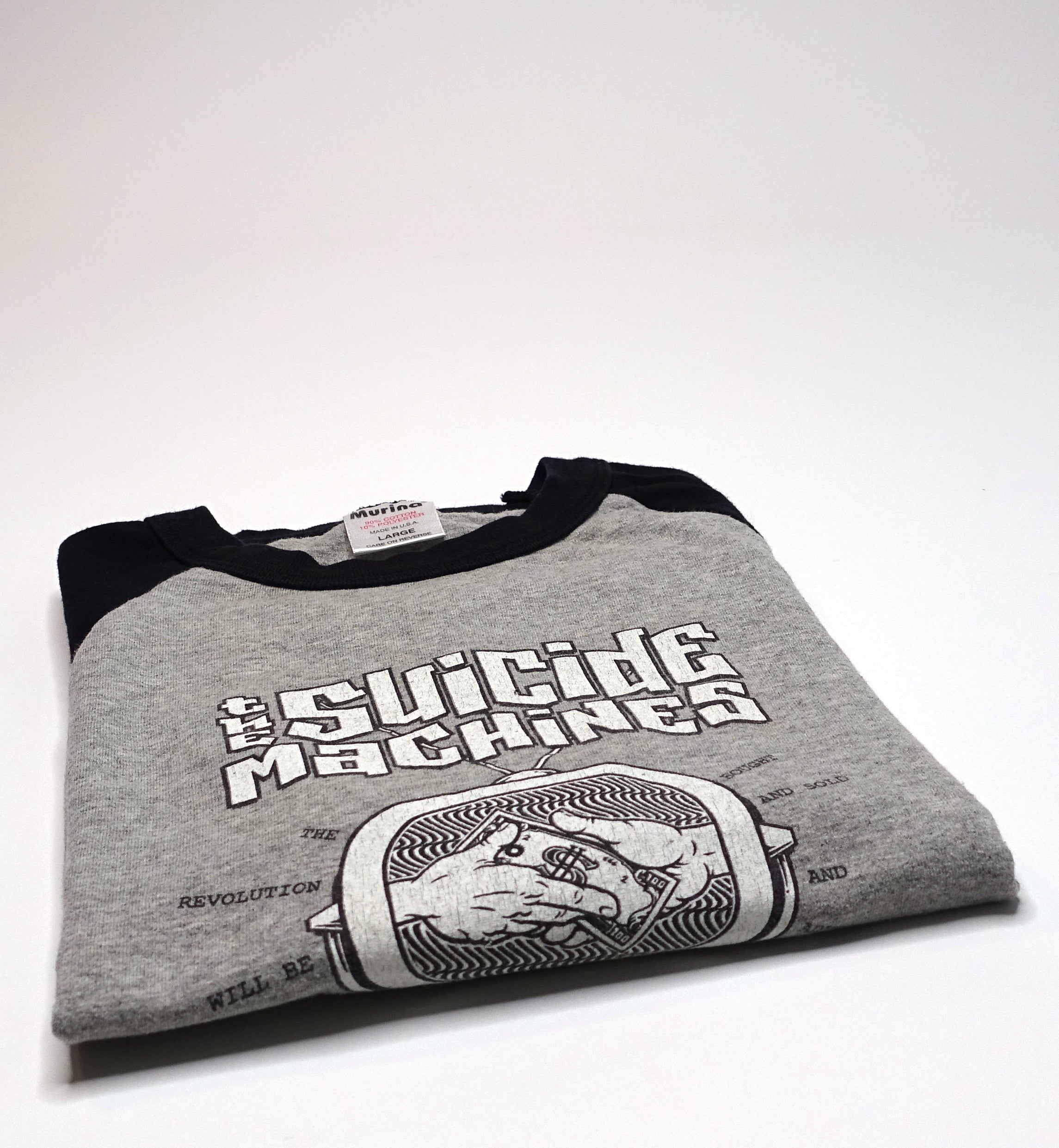 Suicide Machines – The Revolution Will Be Televised 90's Tour Shirt Size Large