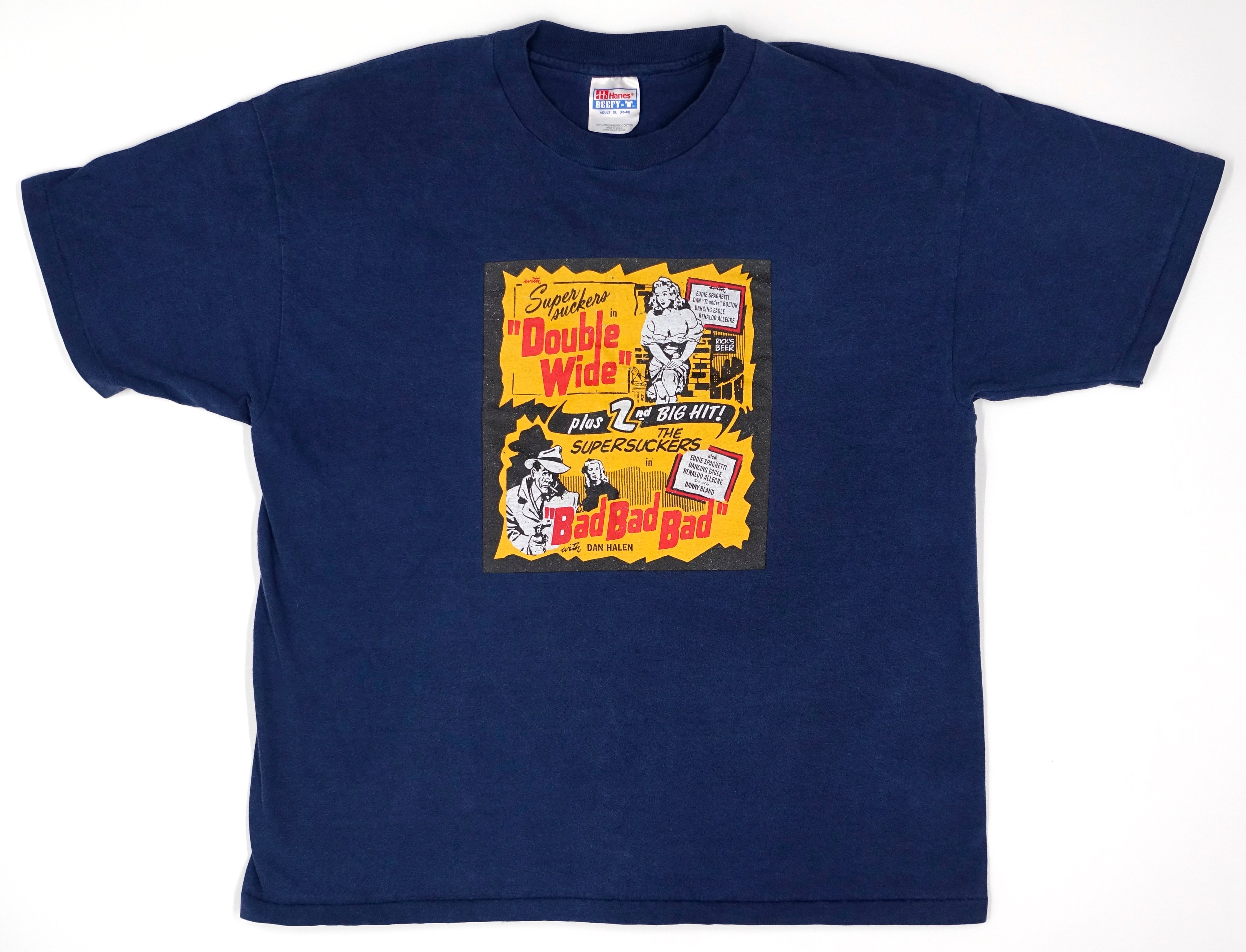 Supersuckers - Double Wide / Sacrilicious Sounds Of The Supersuckers 1996 Tour Shirt Size XL