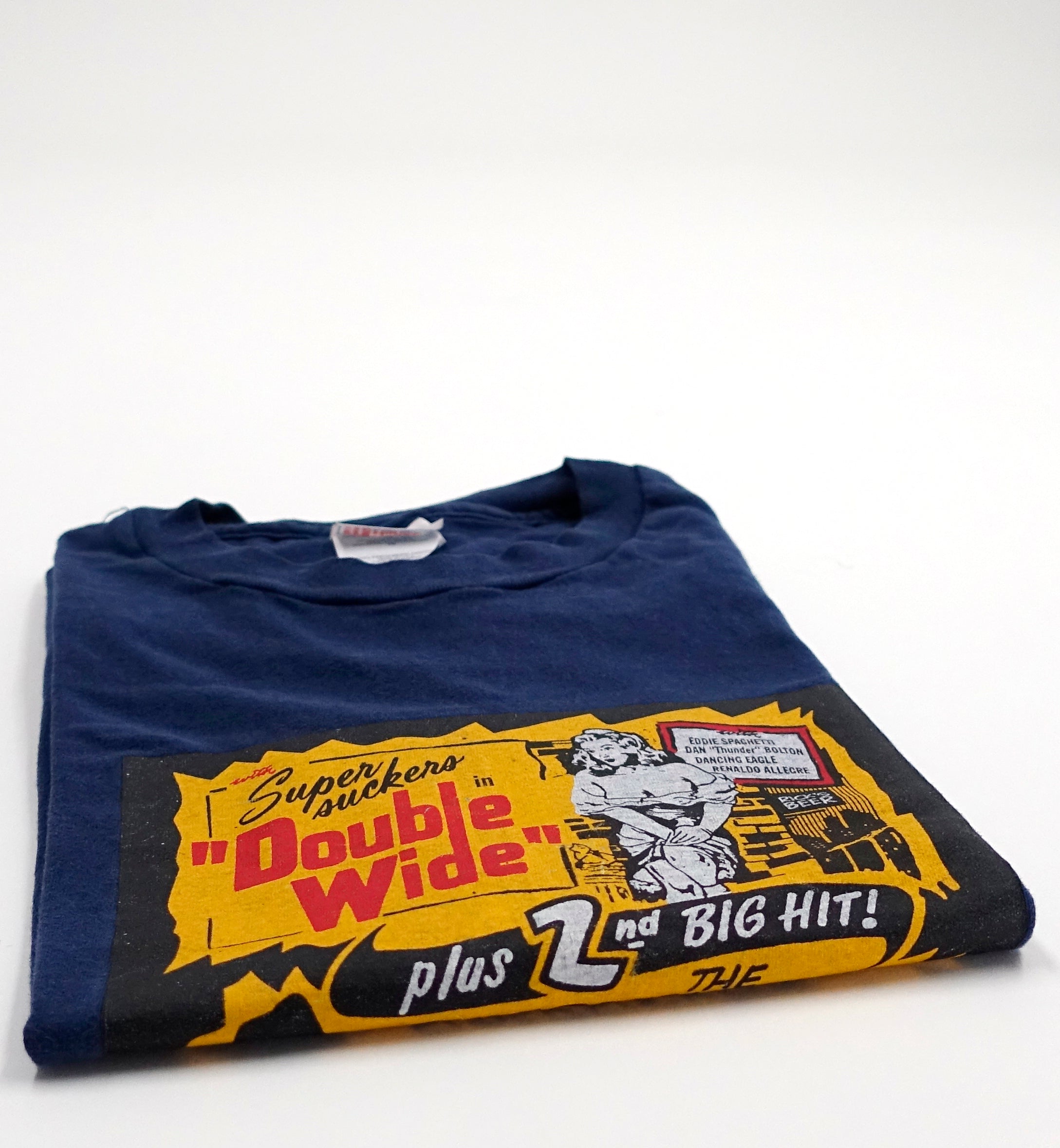 Supersuckers - Double Wide / Sacrilicious Sounds Of The Supersuckers 1996 Tour Shirt Size XL