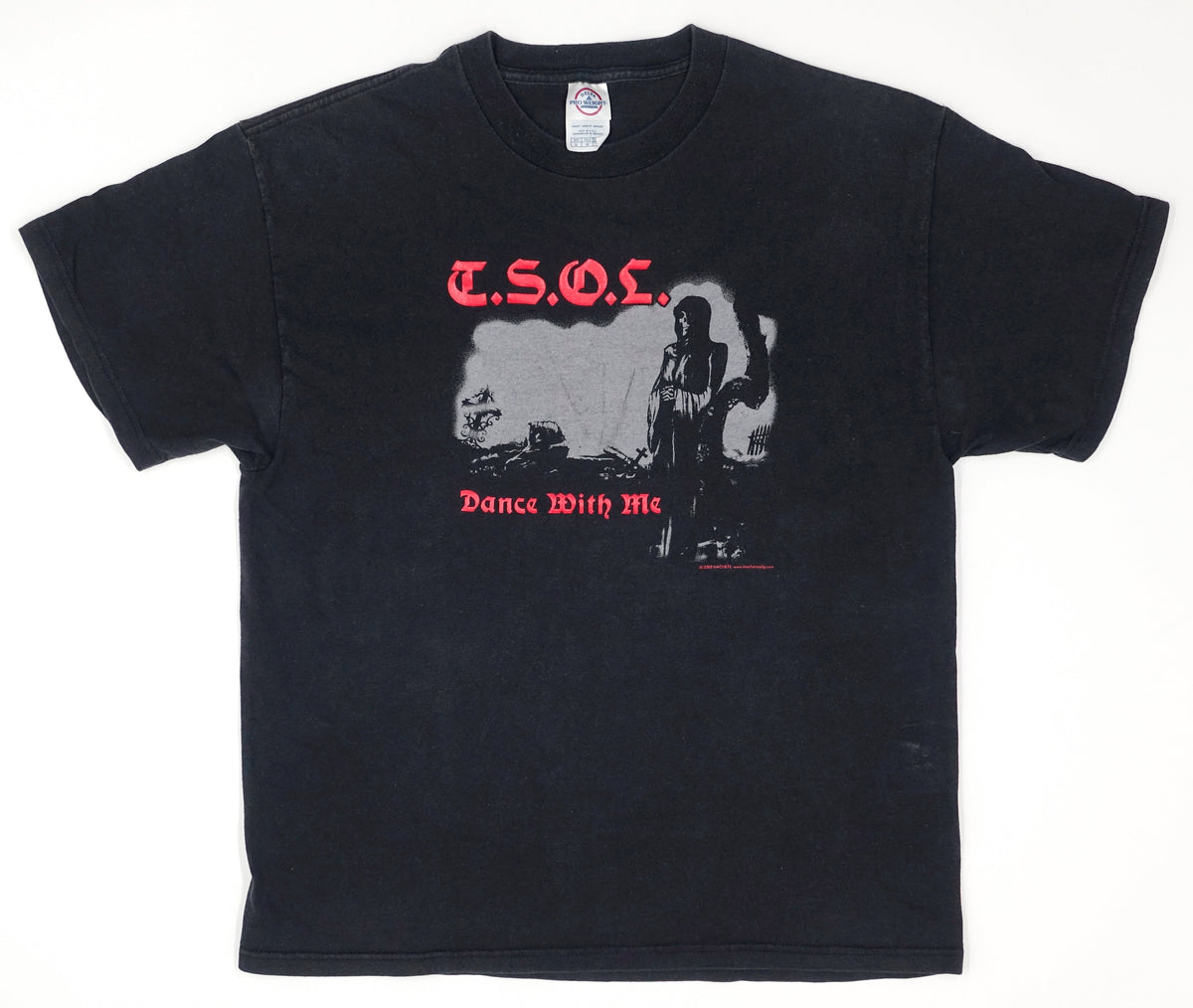 T.S.O.L. - Dance With Me ©2001 Tour Shirt Size Large – the Minor