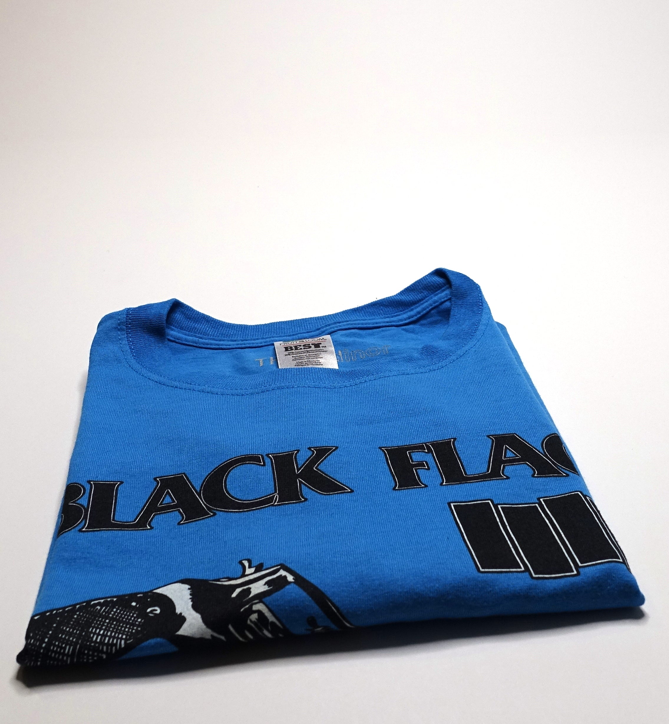 Black Flag - I've Been Good Too Long / In My Head 1986 Tour Shirt (Bootleg By Me) Size Large
