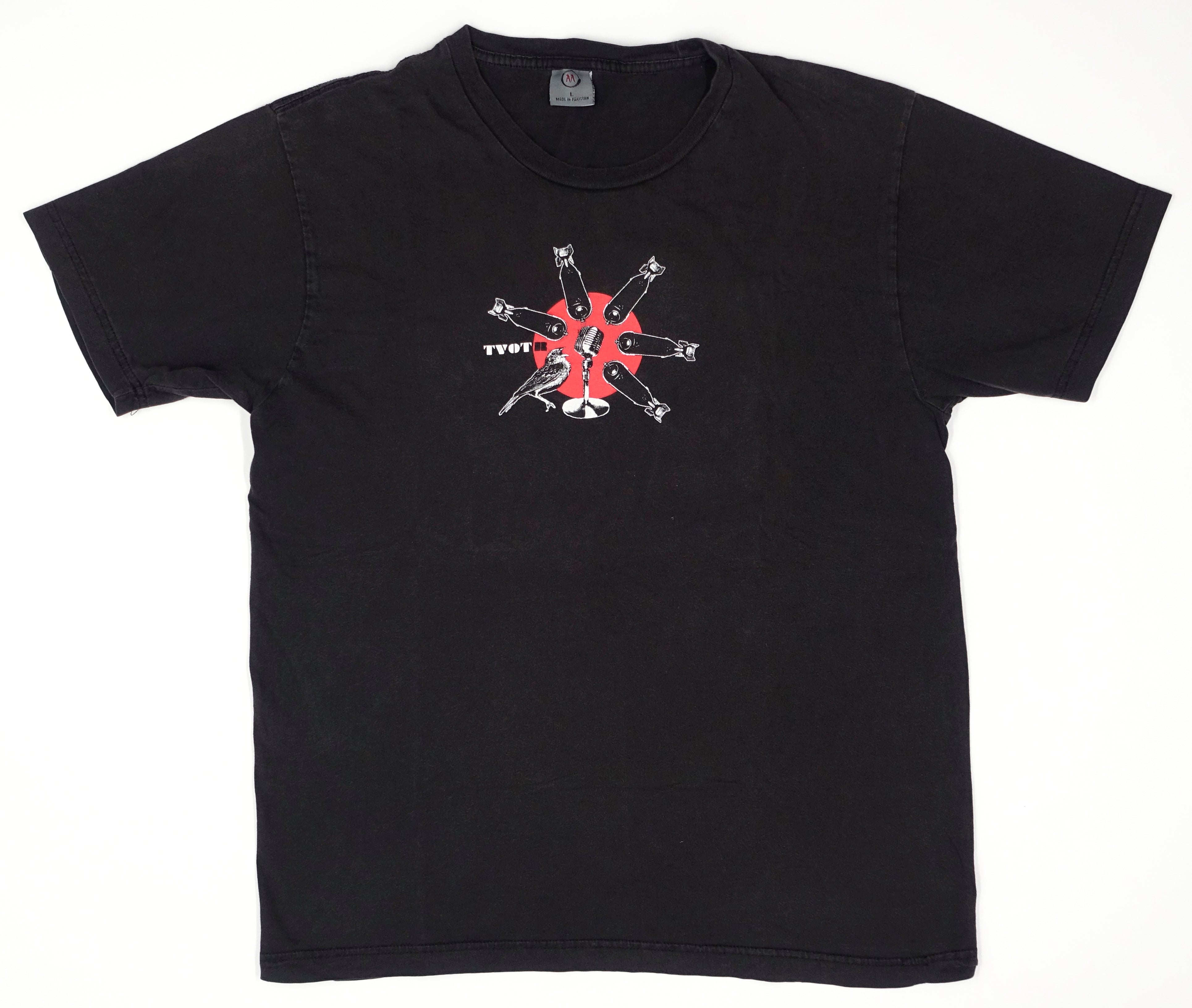 TV On The Radio - Bombs And A Bird Tour Shirt Size Large