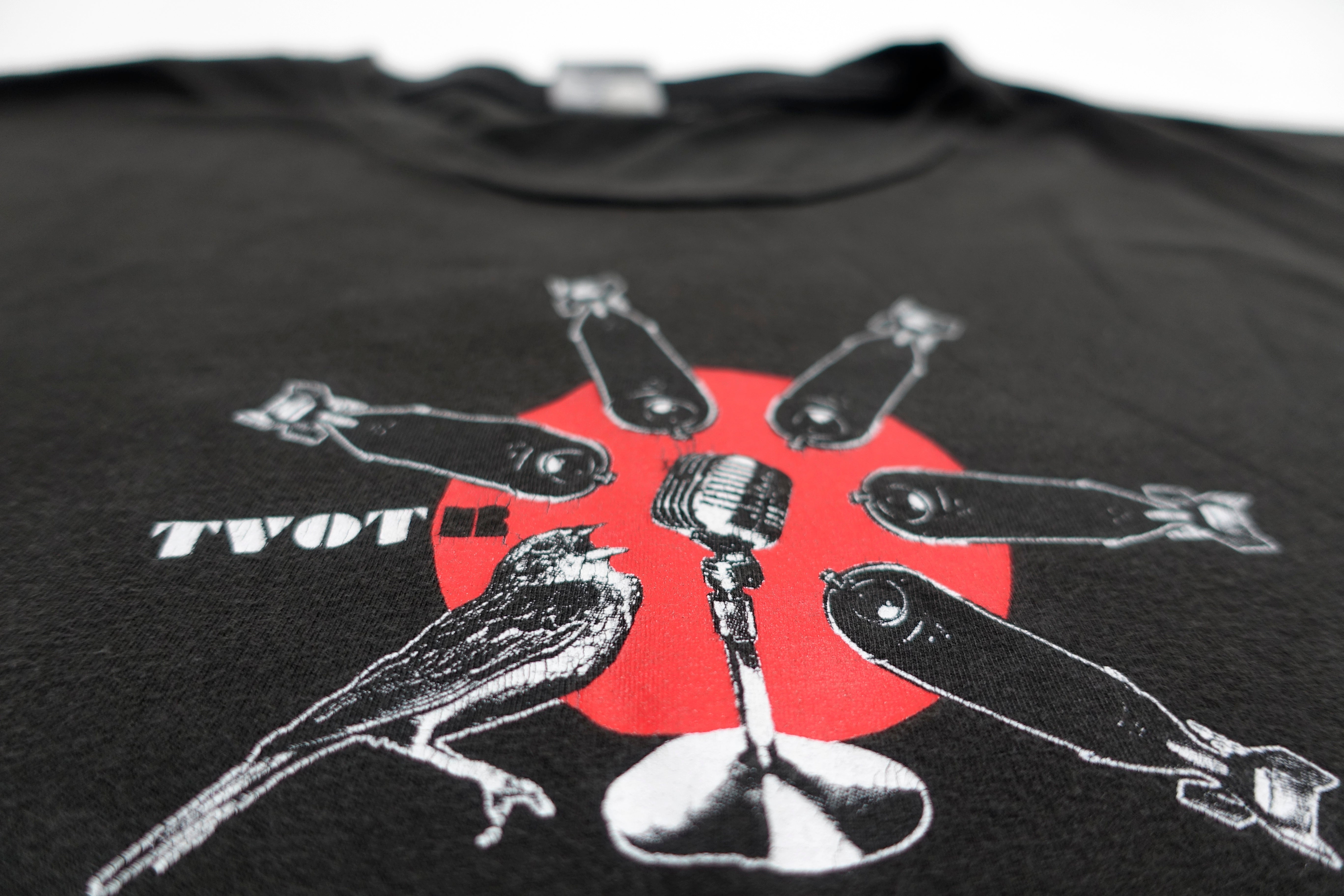 TV On The Radio - Bombs And A Bird Tour Shirt Size Large