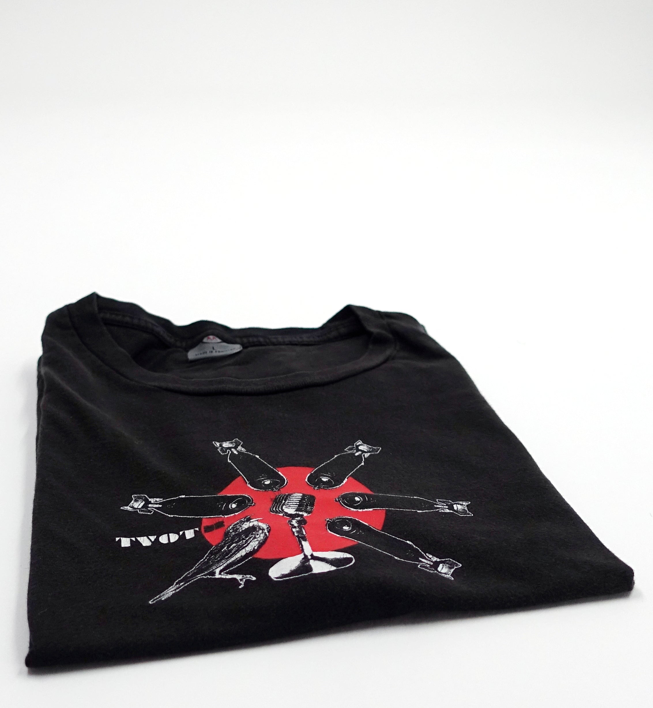 TV On The Radio - Bombs And A Bird Tour Shirt Size Large