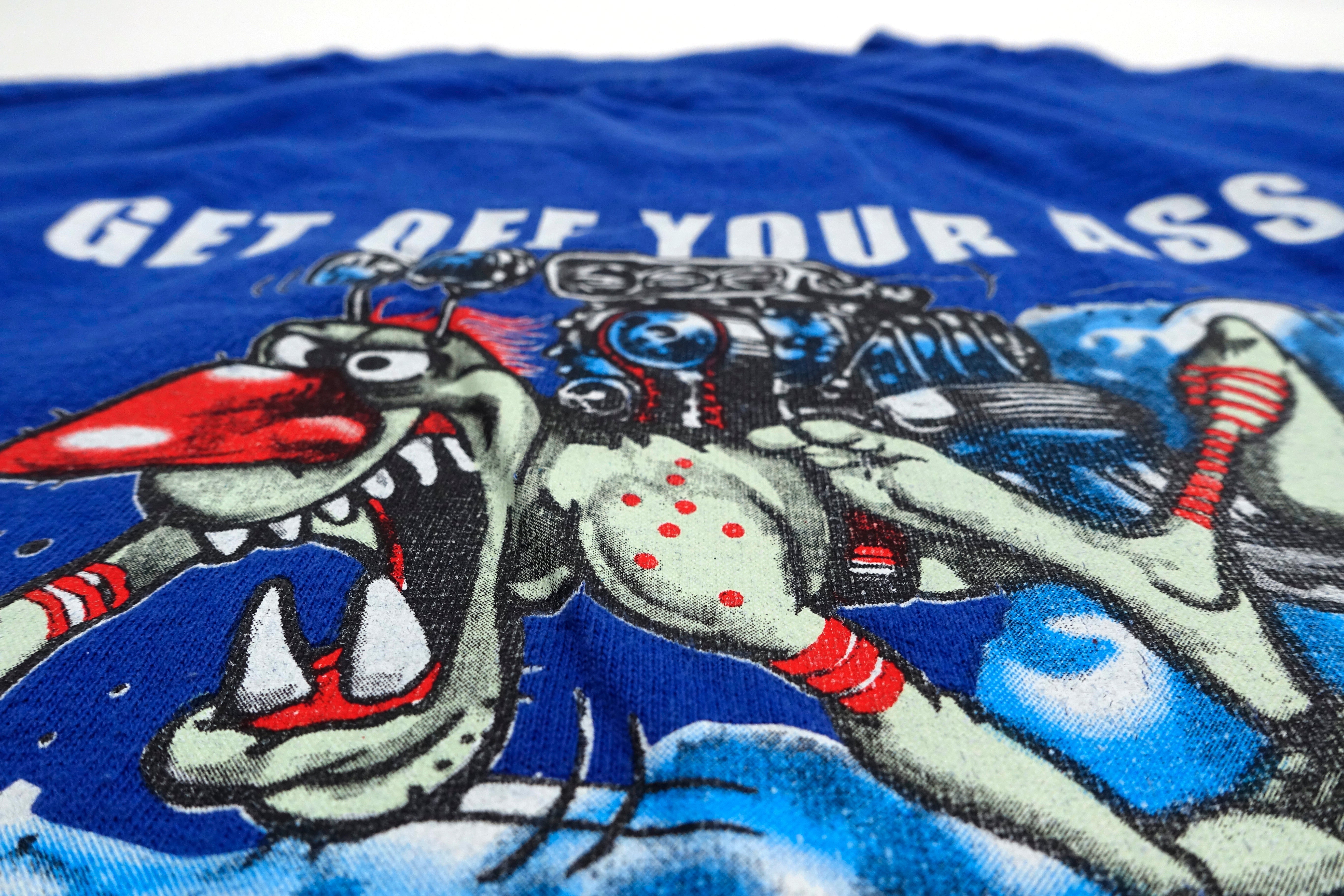 Ten Foot Pole – Got Off Your Ass And Ride 90's Tour Shirt Size Large