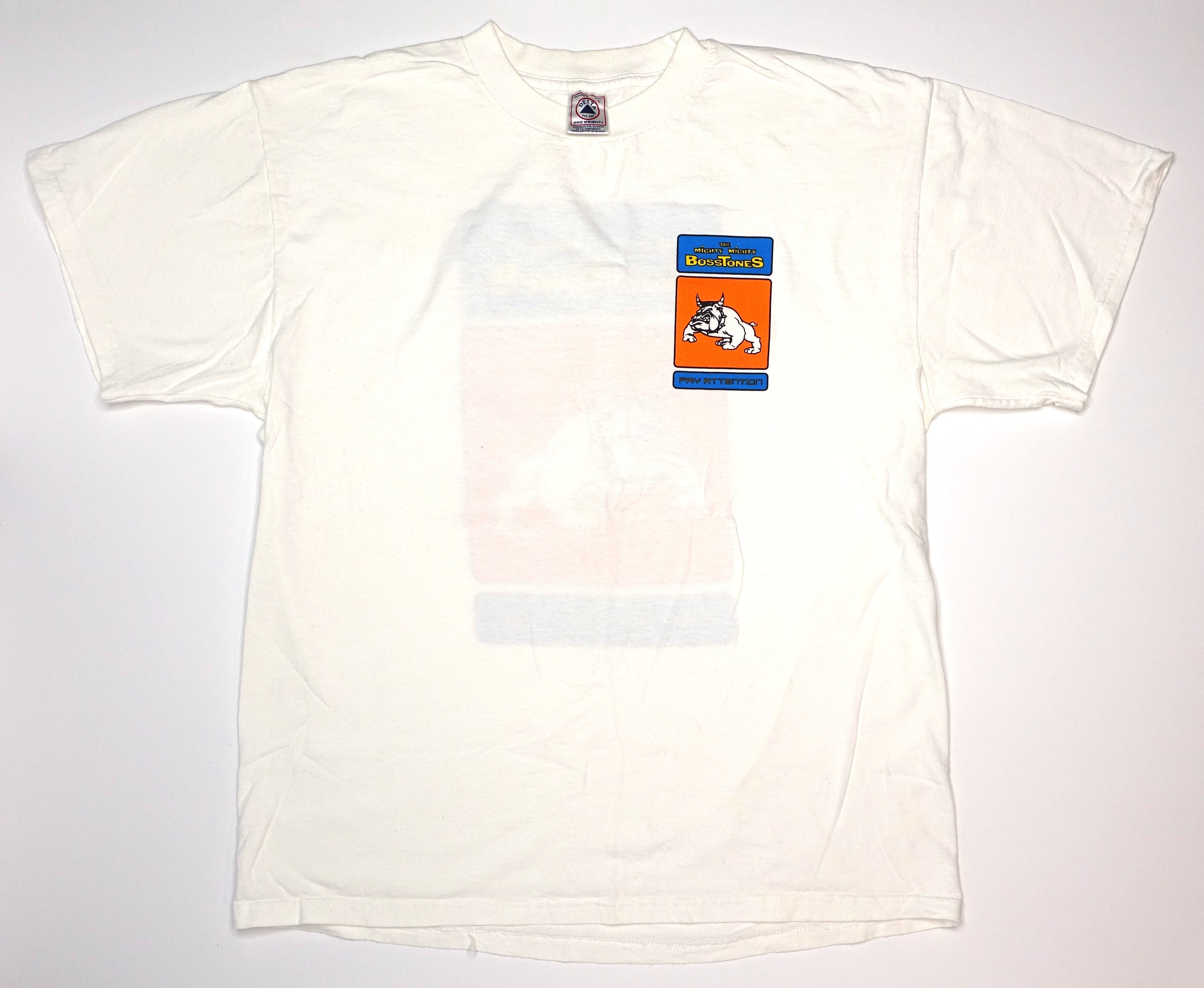 Mighty Mighty BossToneS – Pay Attention 2000 Tour Shirt Size Large