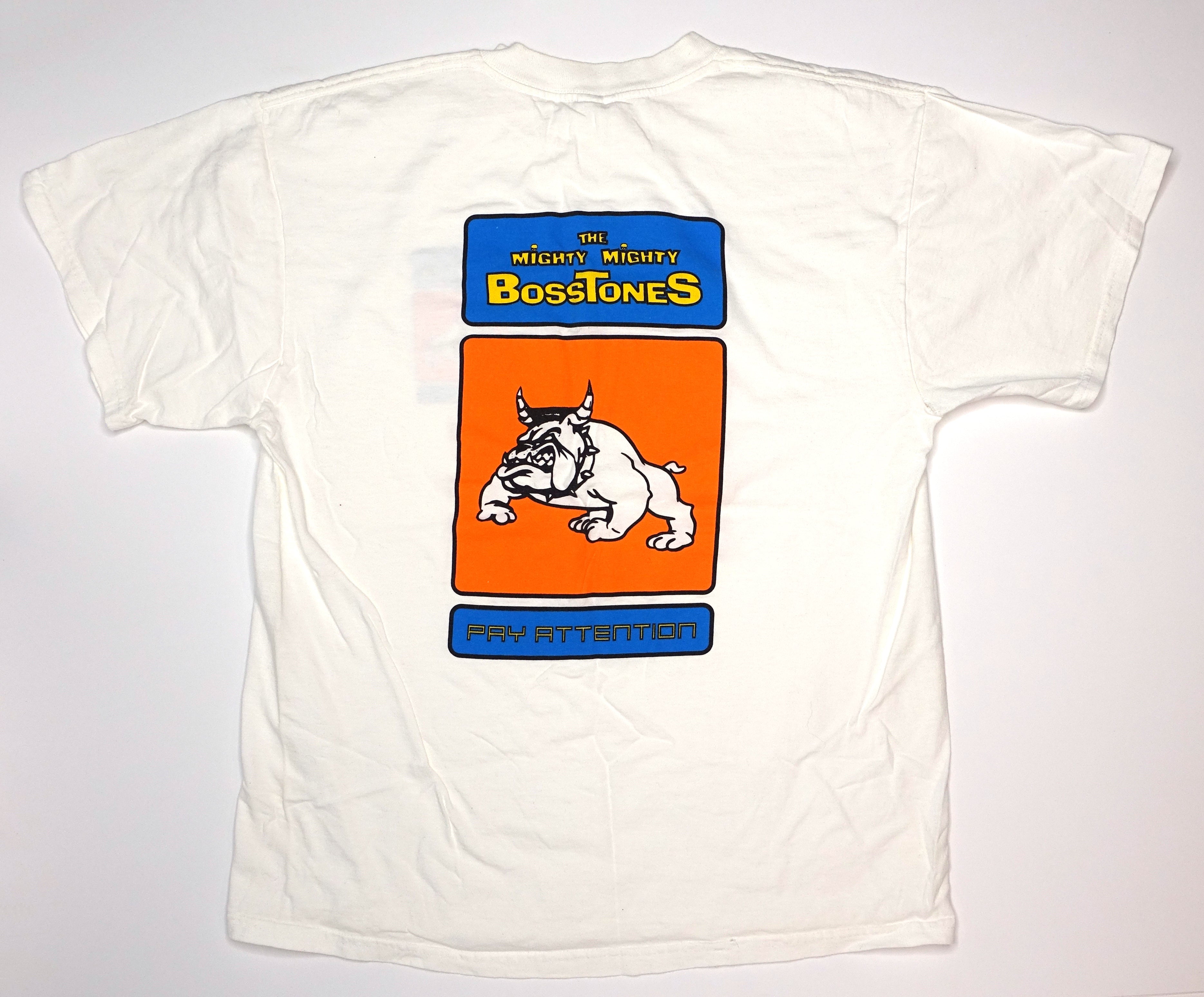 Mighty Mighty BossToneS – Pay Attention 2000 Tour Shirt Size Large