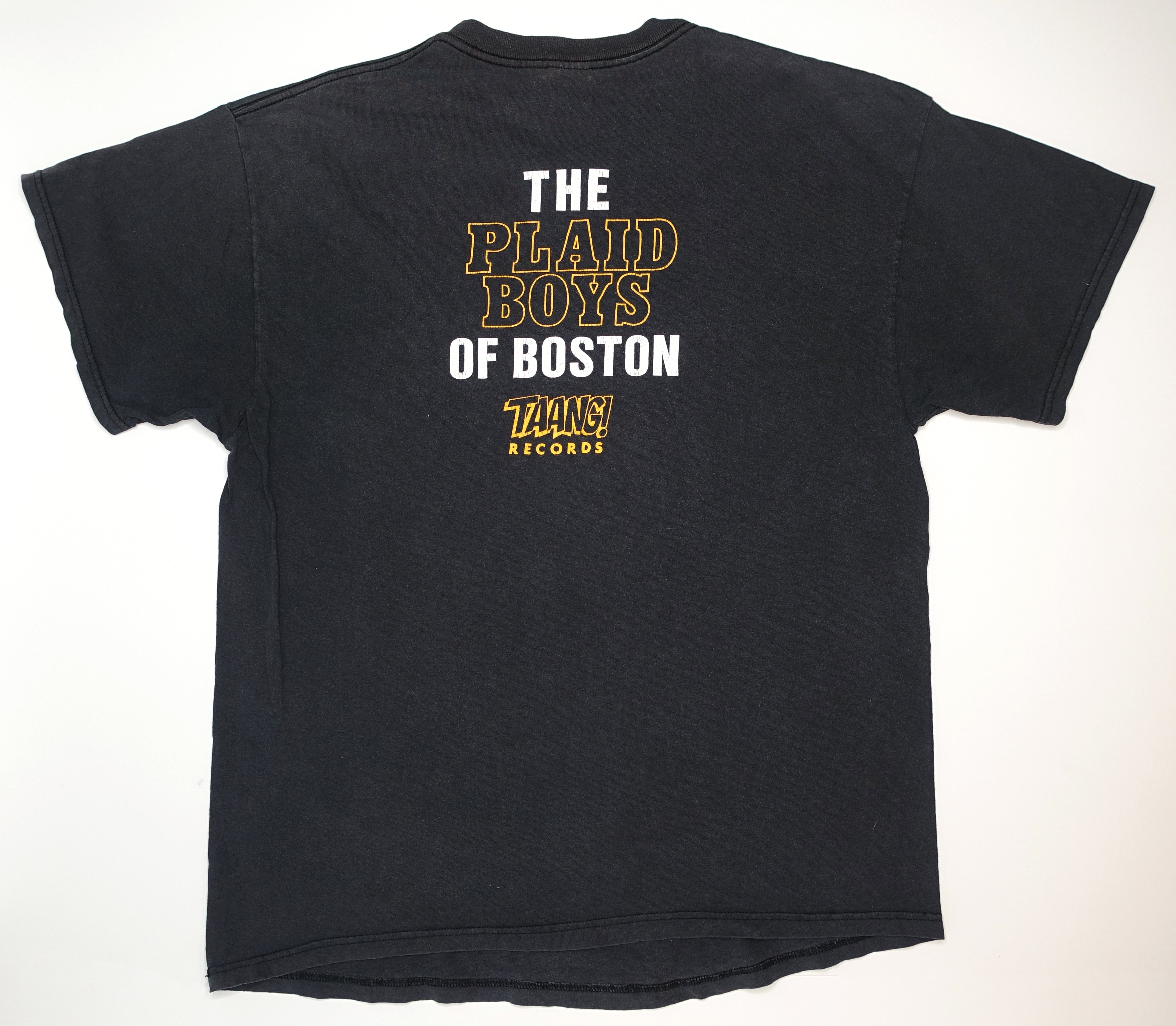 Mighty Mighty BossToneS – the Plaid Boys Of Boston 1990 Tour Shirt Size XL