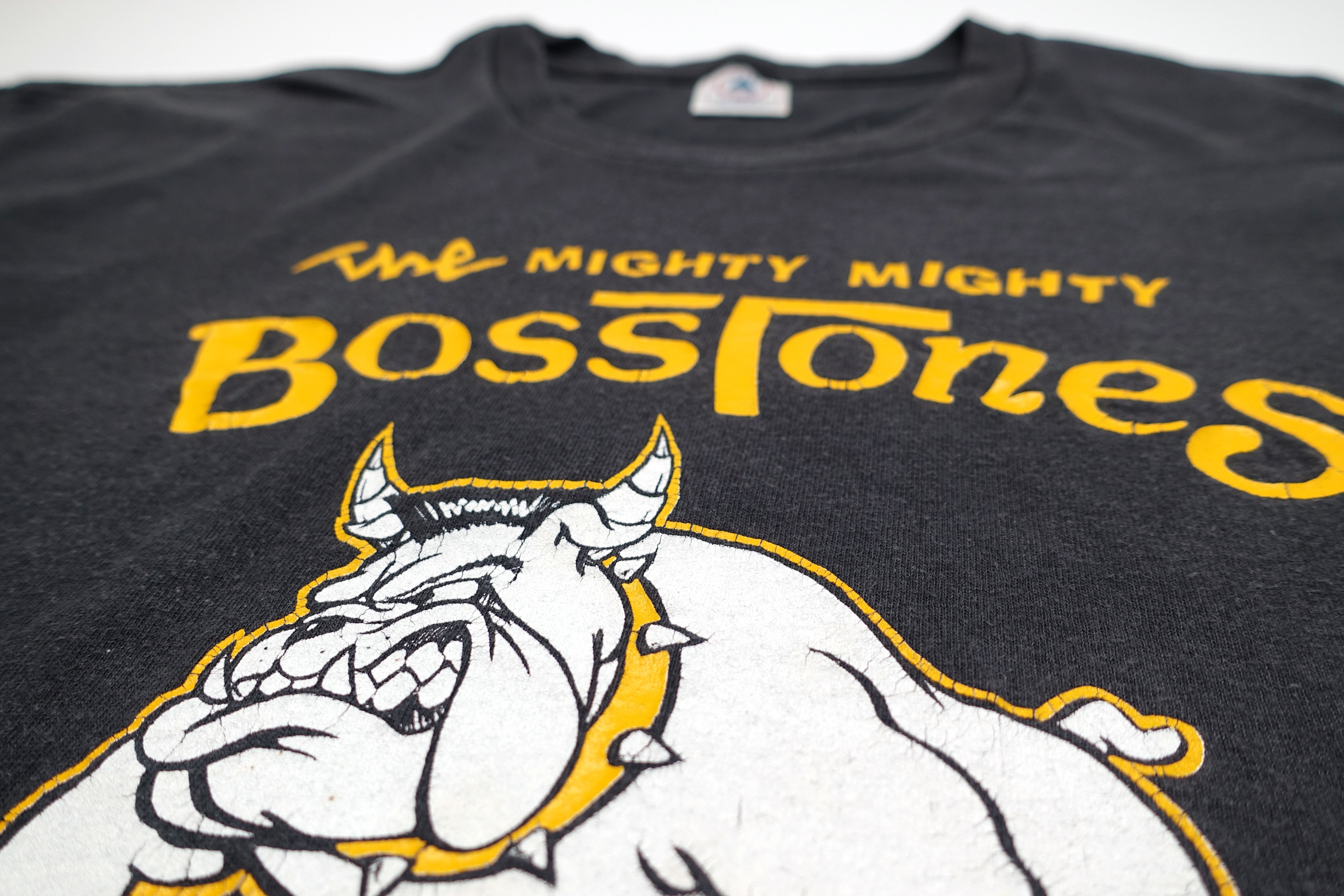 Mighty Mighty BossToneS – the Plaid Boys Of Boston 1990 Tour Shirt Size XL