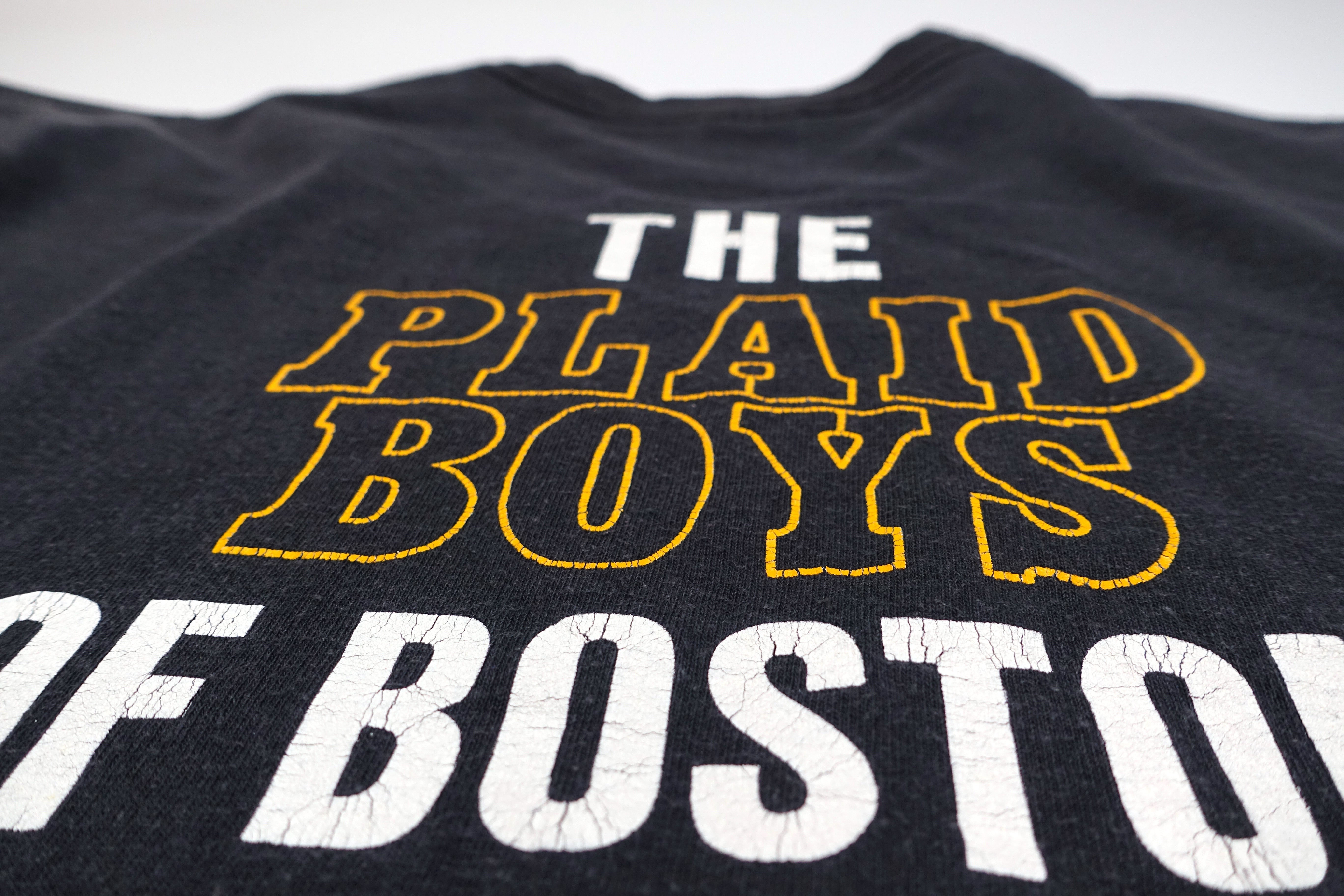 Mighty Mighty BossToneS – the Plaid Boys Of Boston 1990 Tour Shirt Size XL
