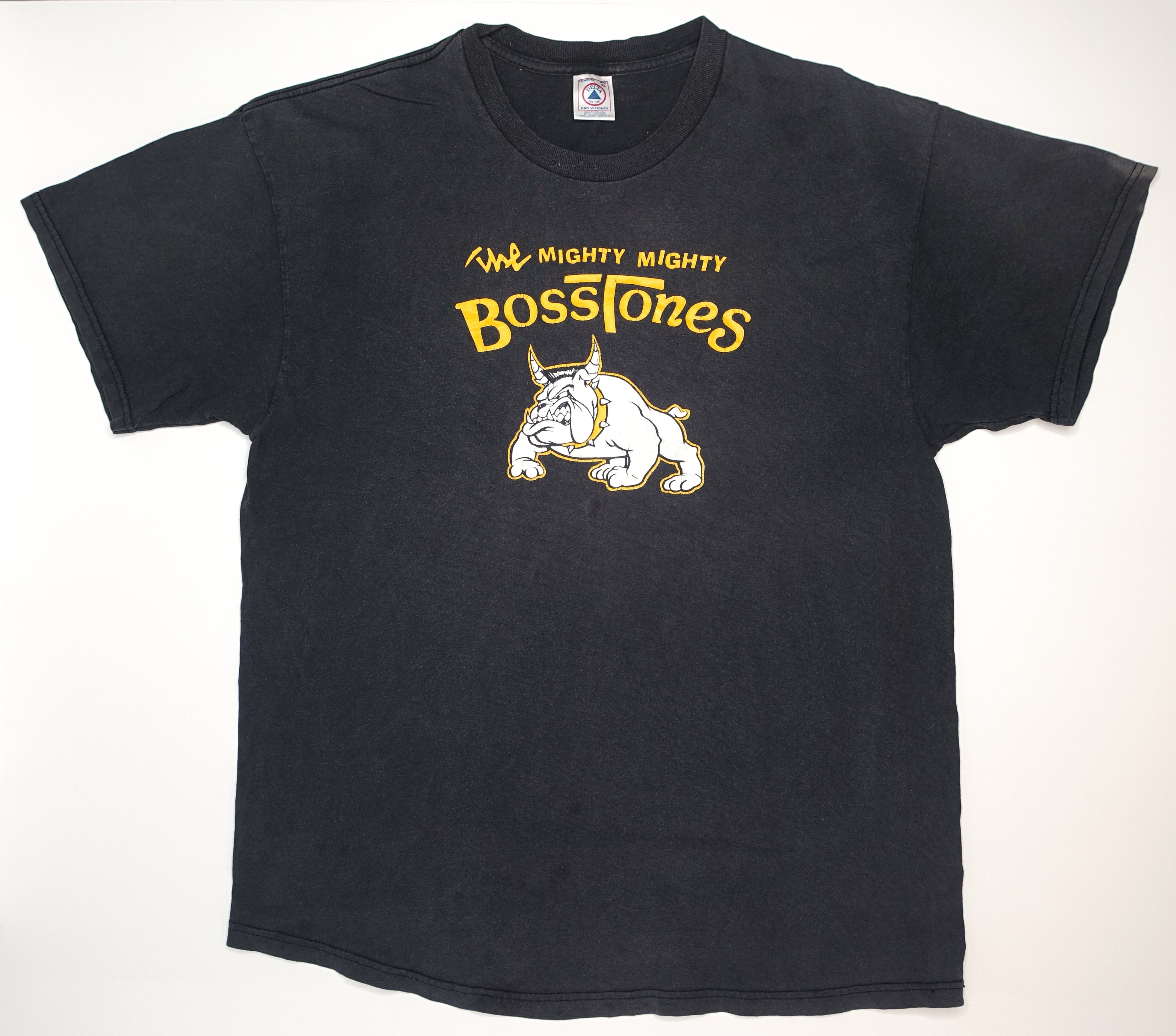 Mighty Mighty BossToneS – the Plaid Boys Of Boston 1990 Tour Shirt Size XL