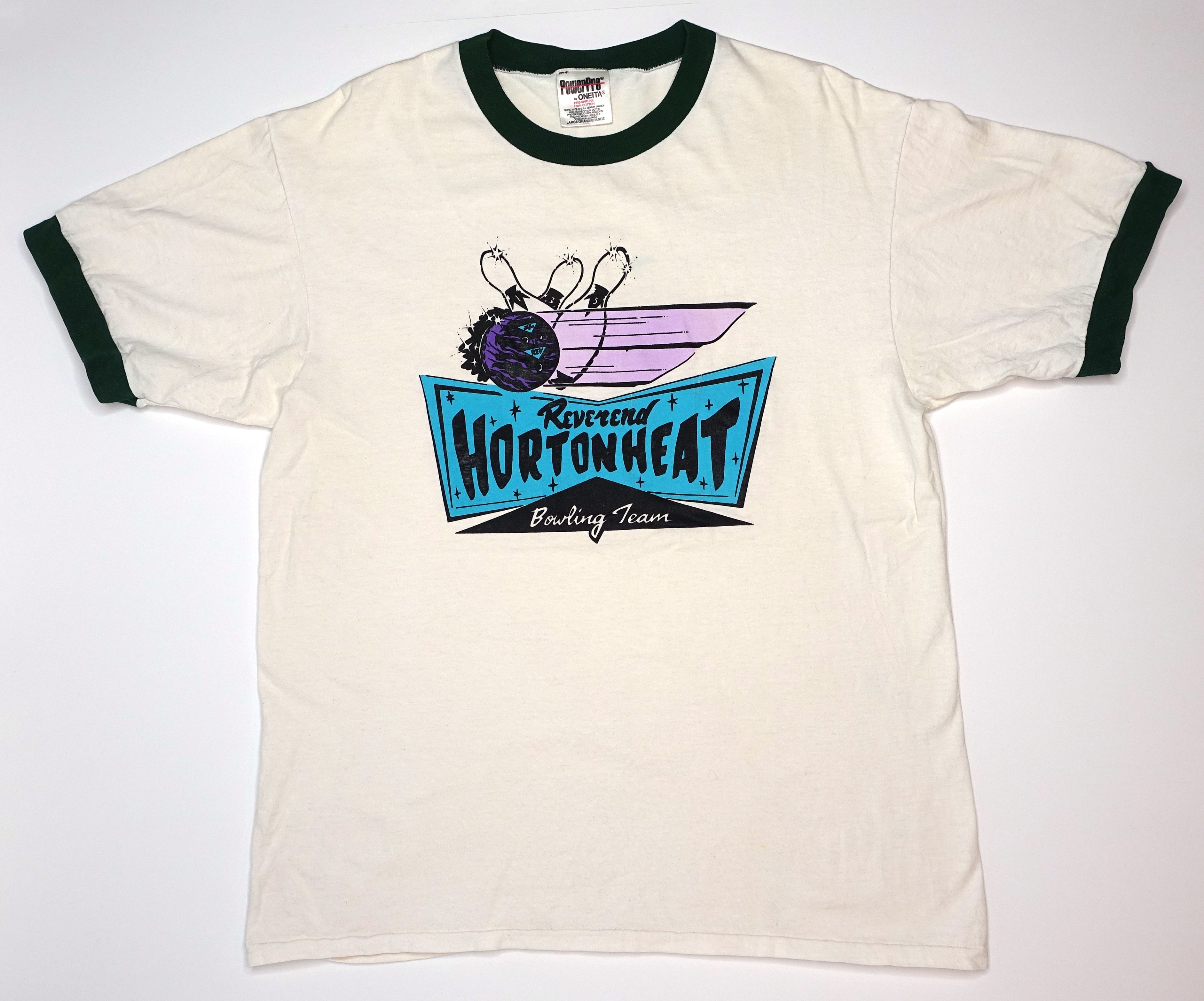 Reverend Horton Heat – Bowling Team 90's Tour Shirt Size Large