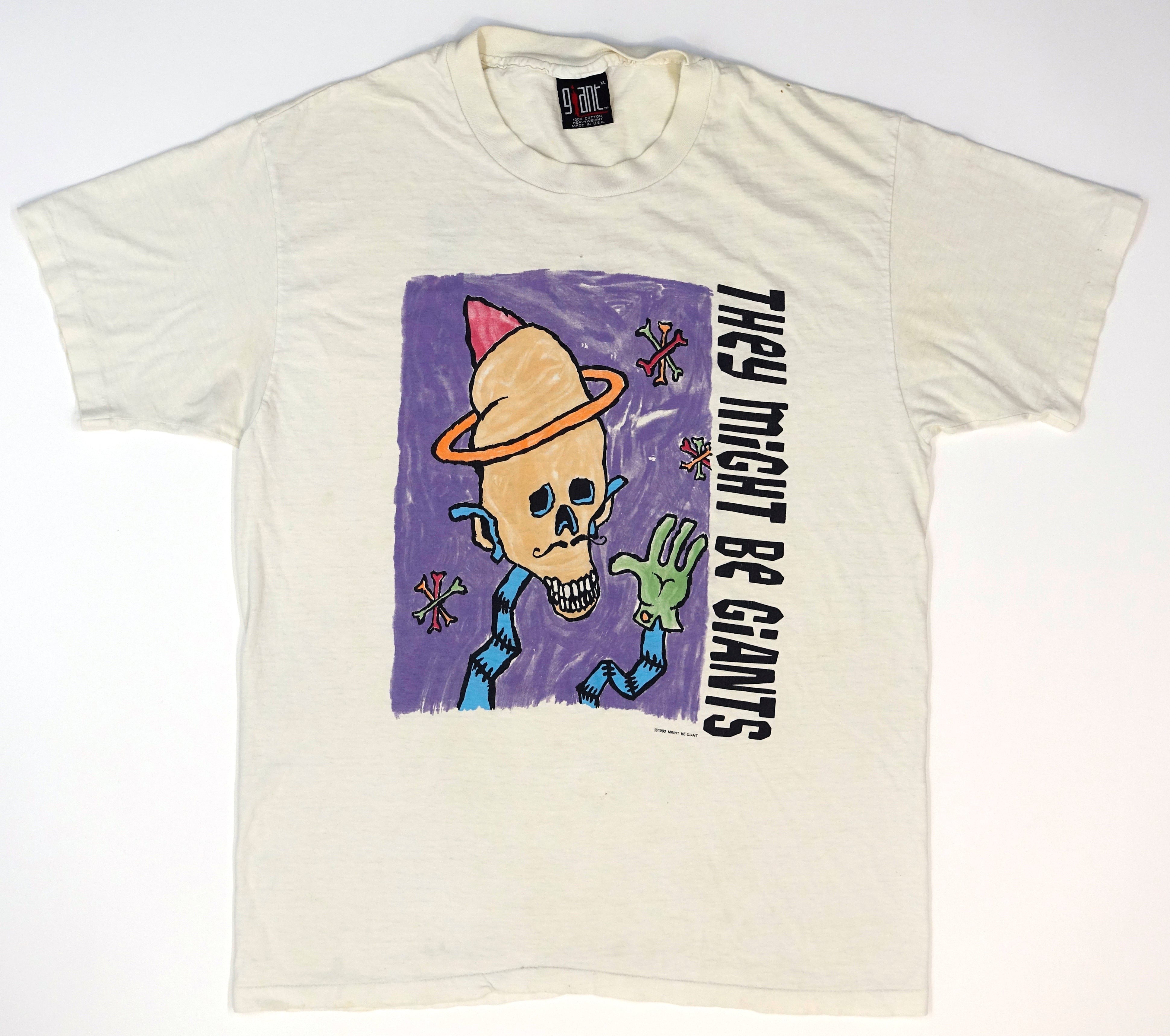 They Might Be Giants - Cris Kirkwood (Meat Puppets) 1992 Tour Shirt Size XL