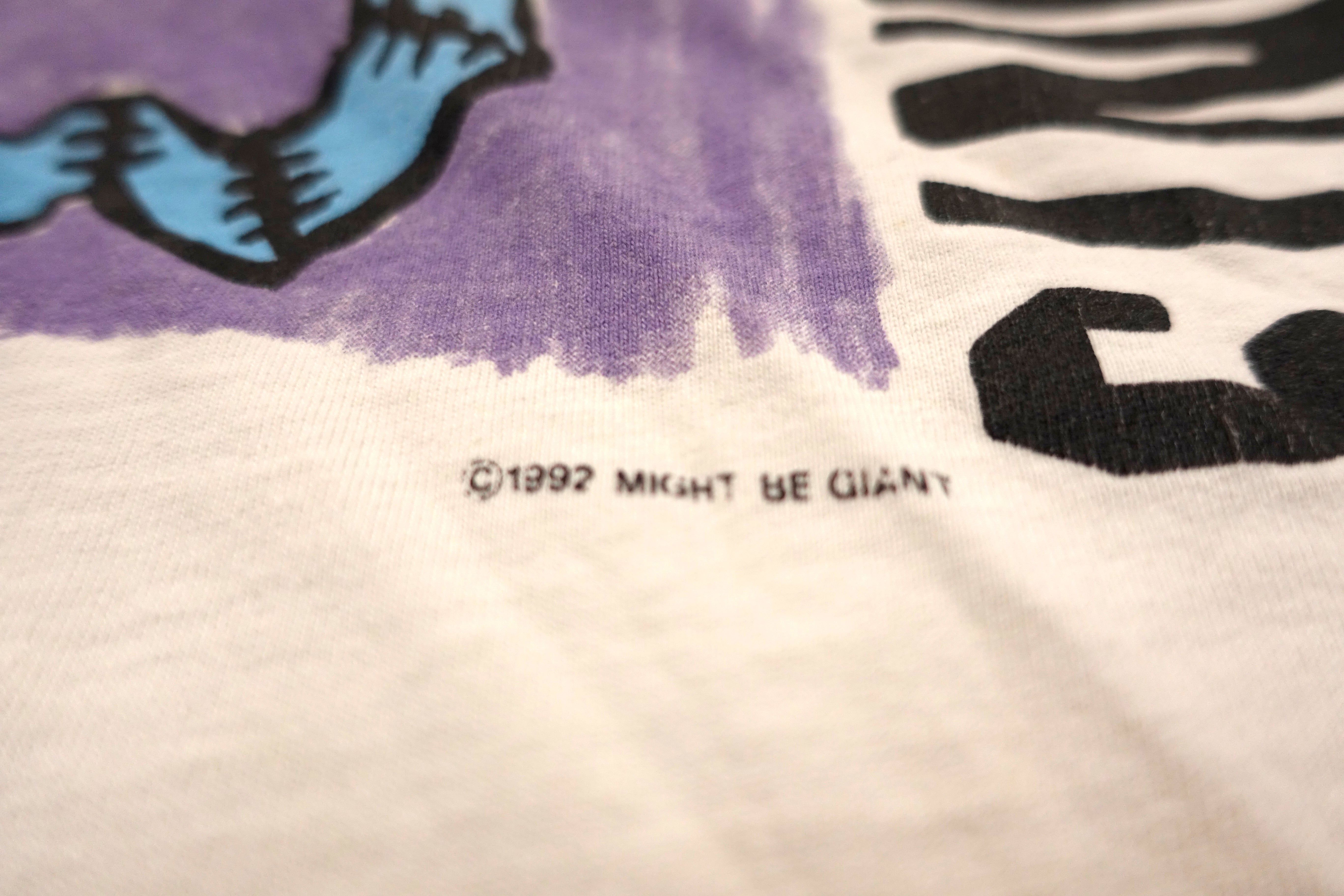They Might Be Giants - Cris Kirkwood (Meat Puppets) 1992 Tour Shirt Size XL