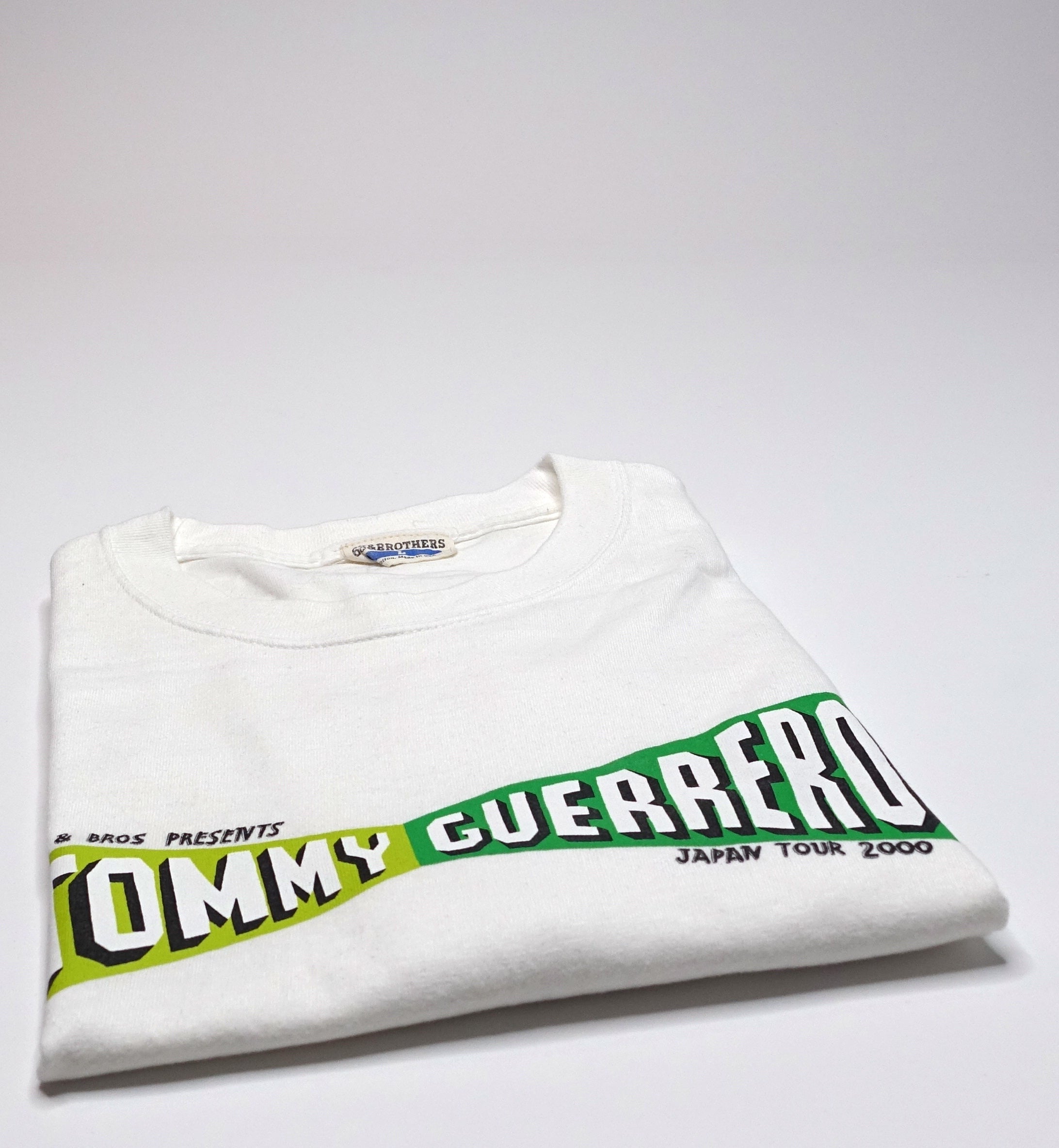 Tommy Guerrero - A Little Bit Of Somethin' Japan 2000 Tour Shirt (Barry McGee Art) Size Large