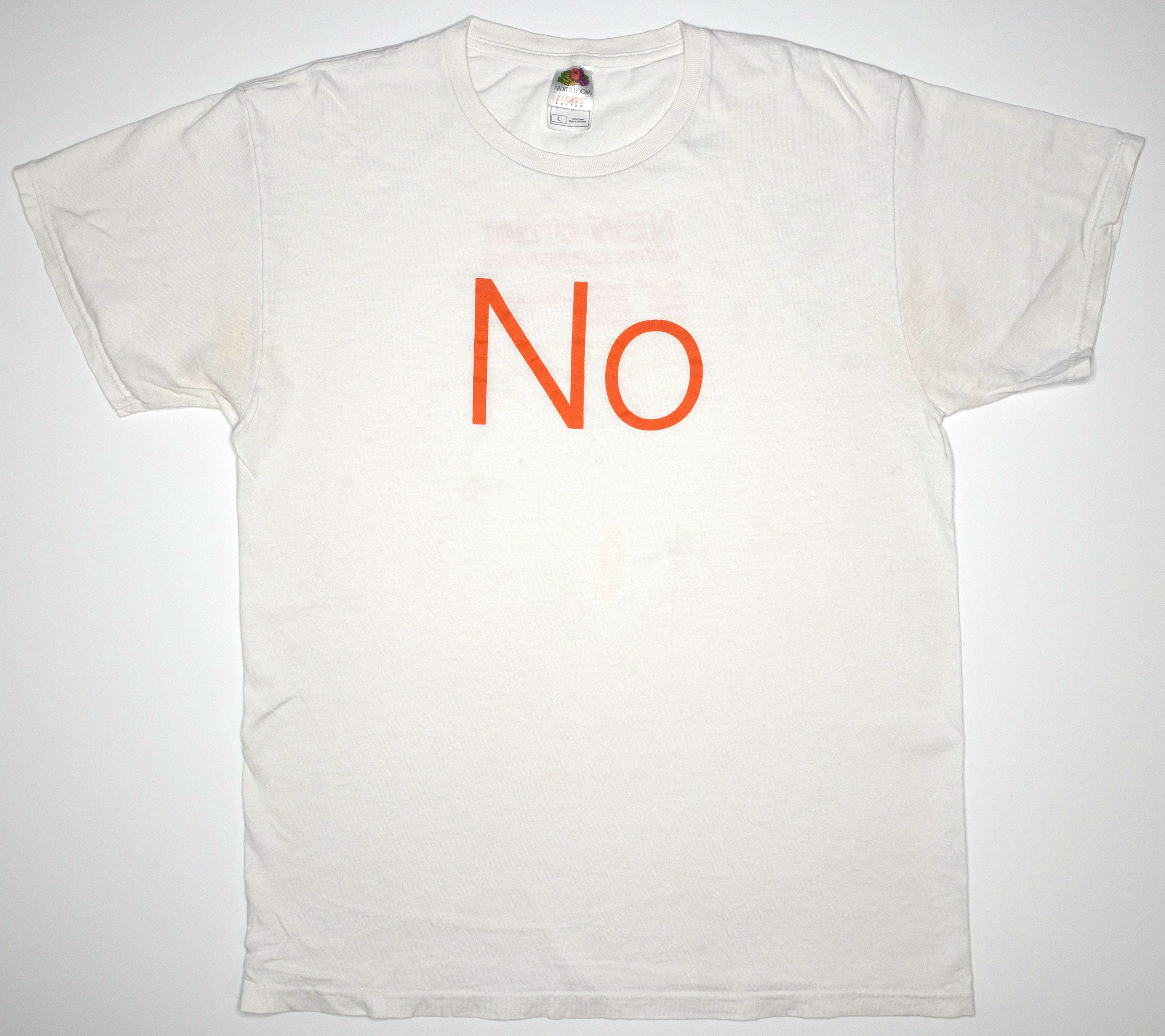 New Order - Waiting For The Sirens' Call North America 2005 Tour Shirt Size Large