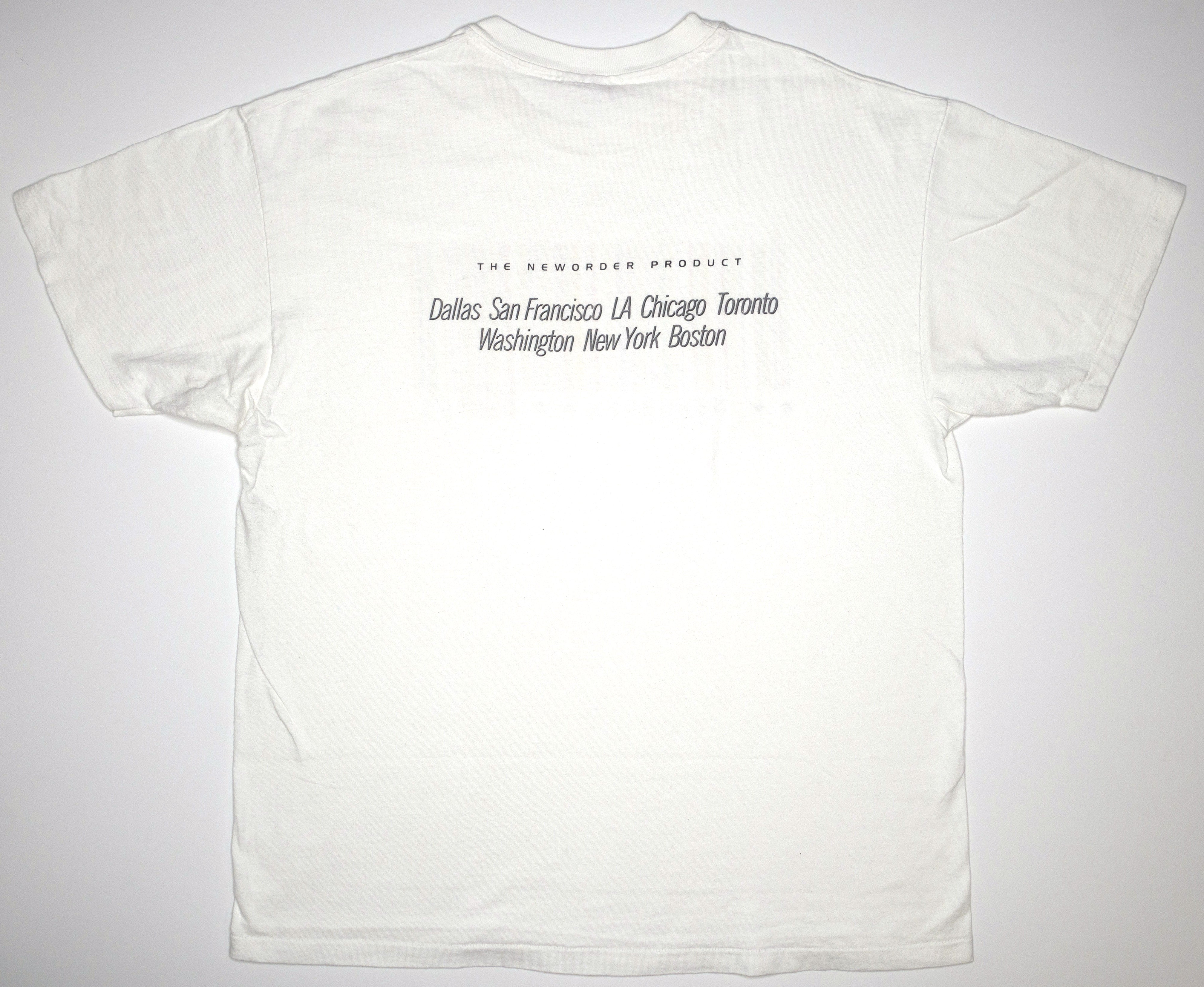 New Order - Republic Barcode 1993 US Tour Shirt Size XL
