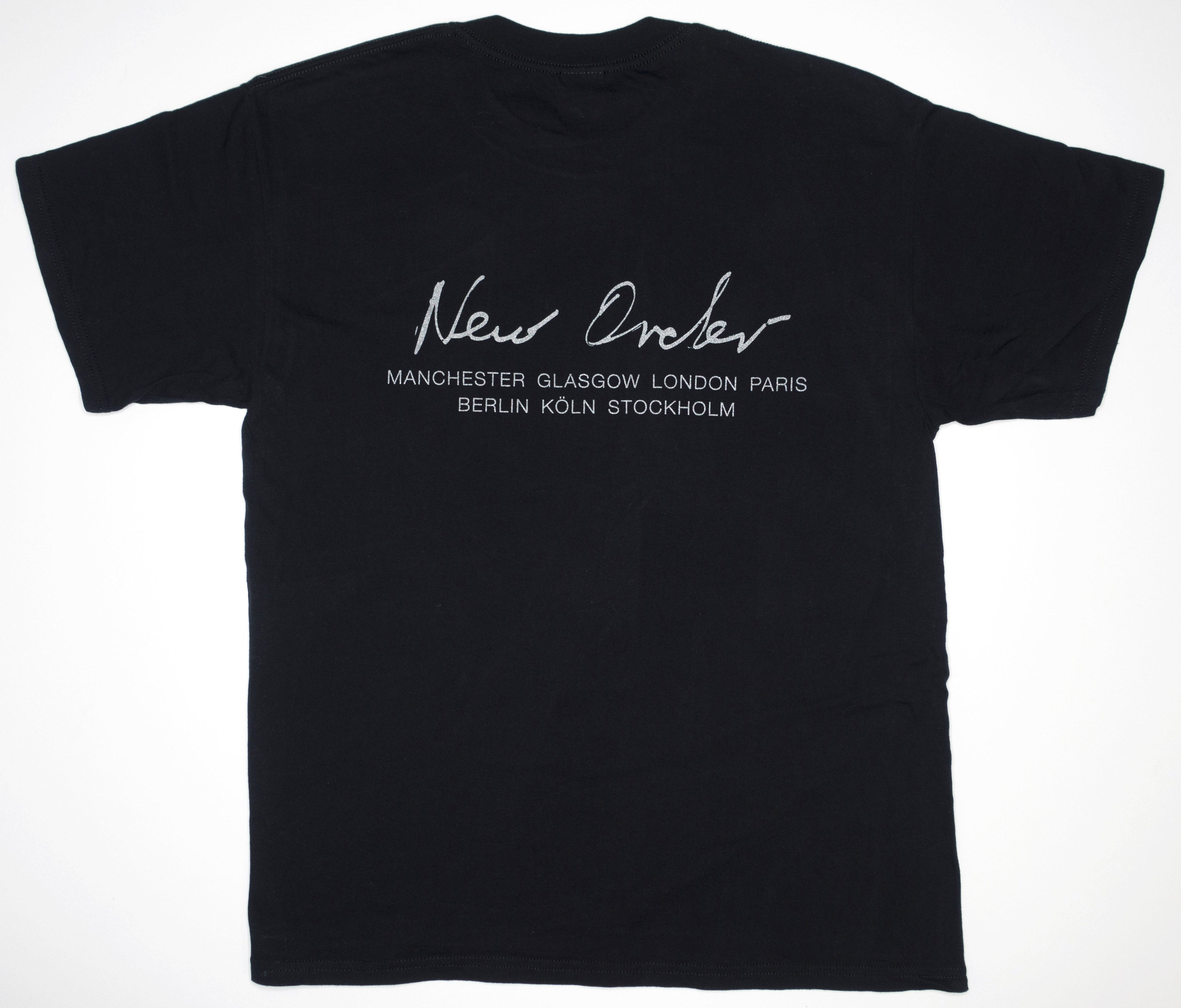 New Order - Get Ready 2001 European Tour Shirt Size Large