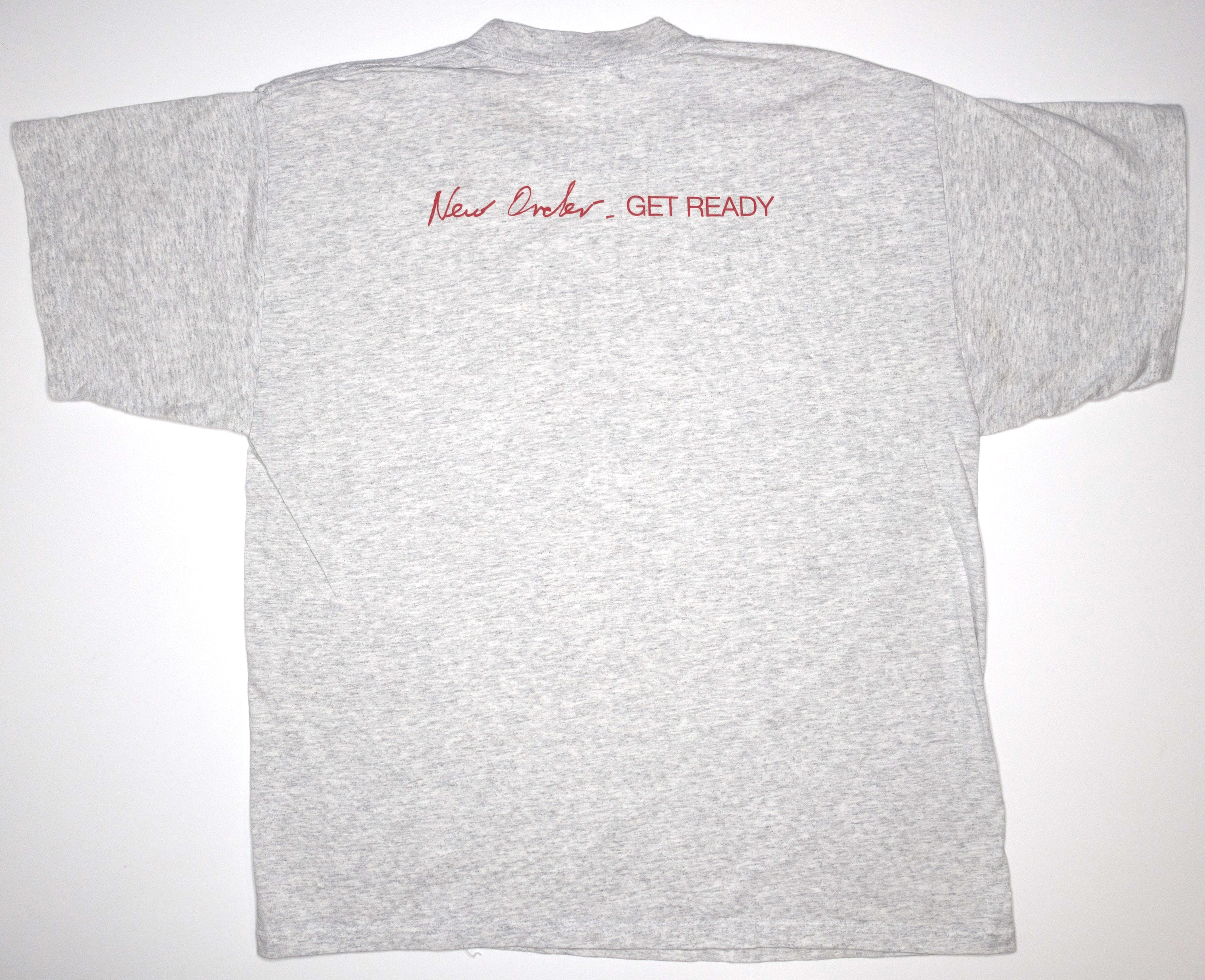 New Order - Get Ready 2001 Tour Shirt Size XL